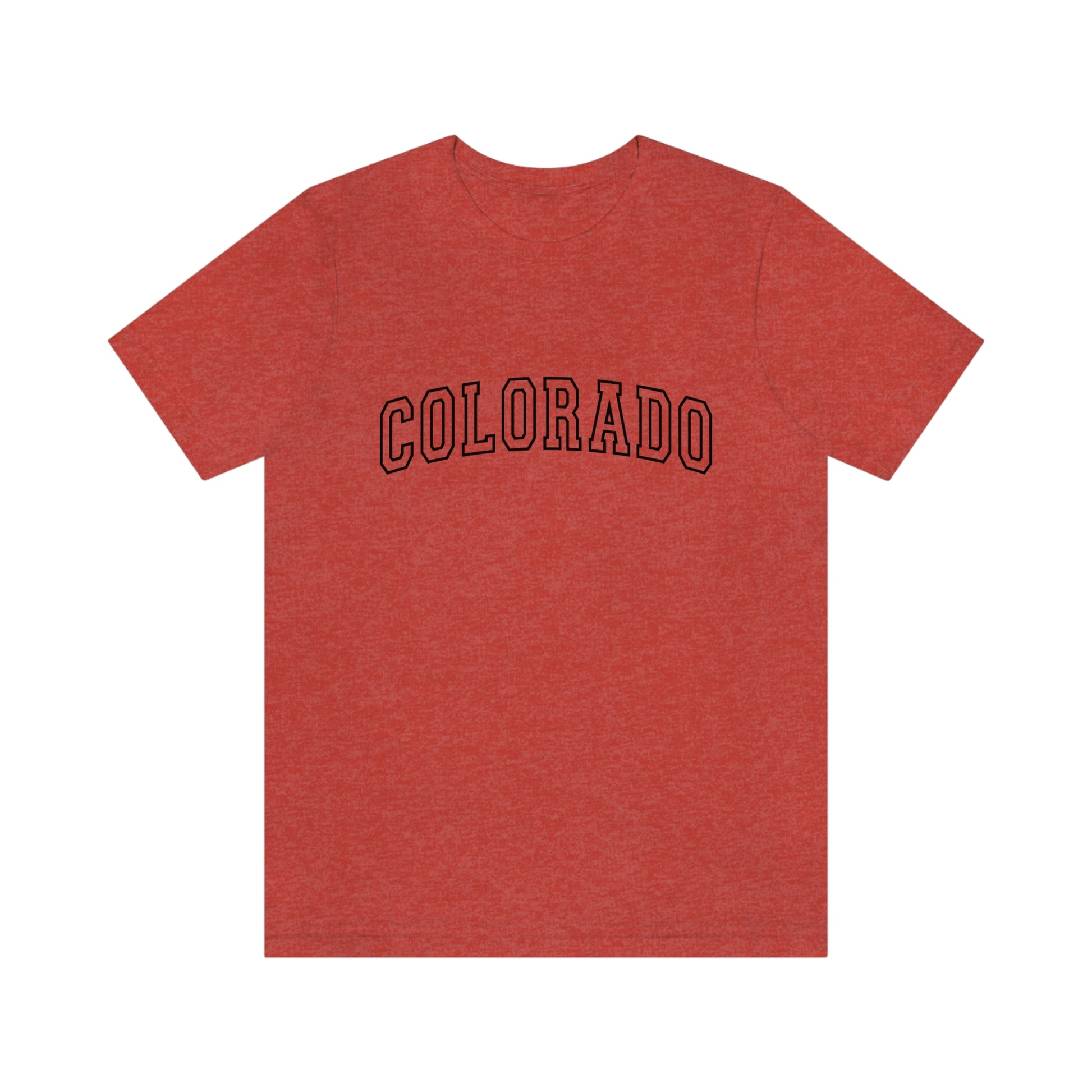 Colorado Varsity Arch Unisex Jersey Short Sleeve Tee Tshirt T-shirt