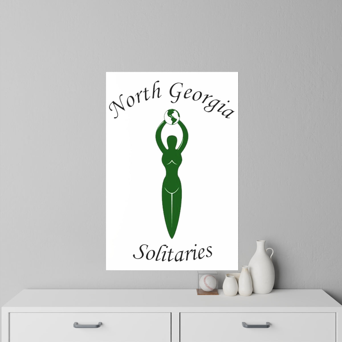 North Georgia Solitaries Wall Decal