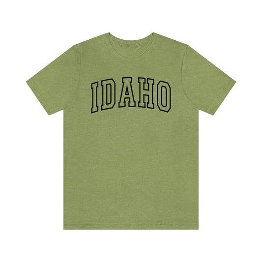 Idaho Varsity Letters Arch Short Sleeve T-shirt