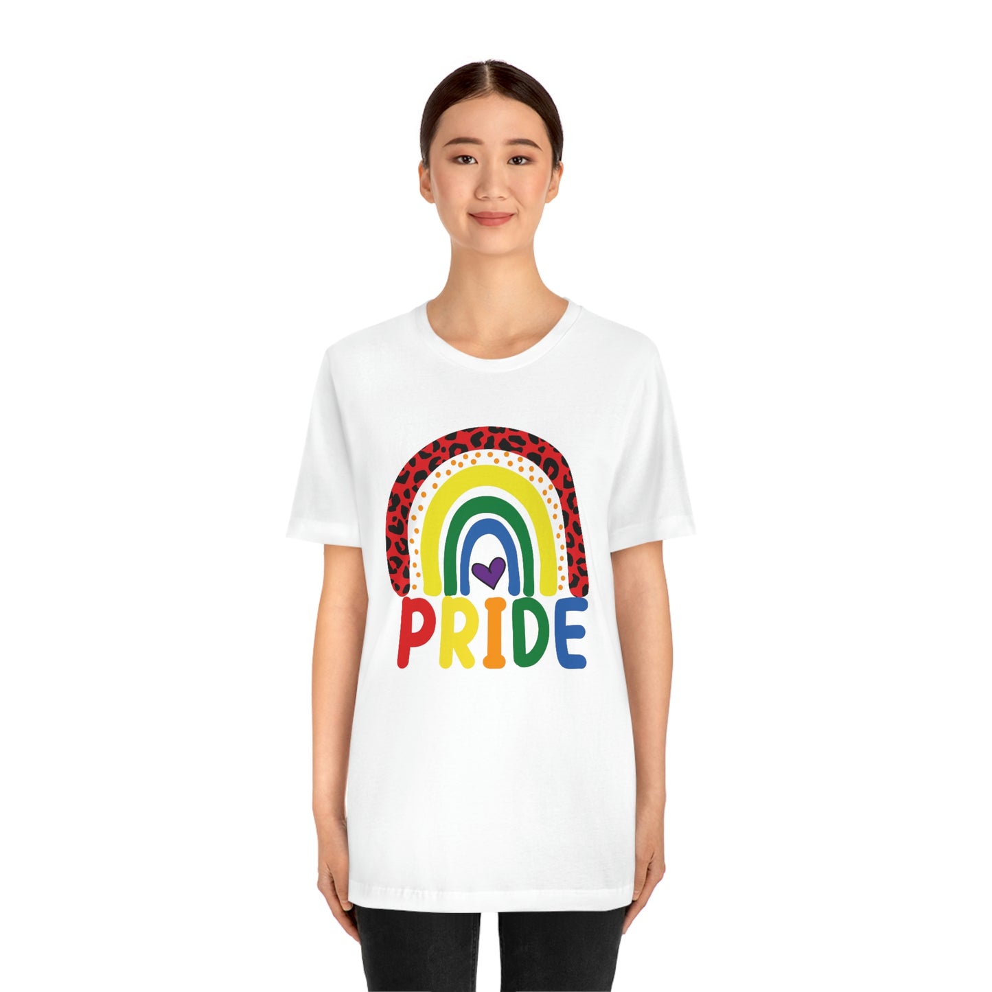 LGBTQIA Awareness Pride Print Unisex Jersey Short Sleeve Tee