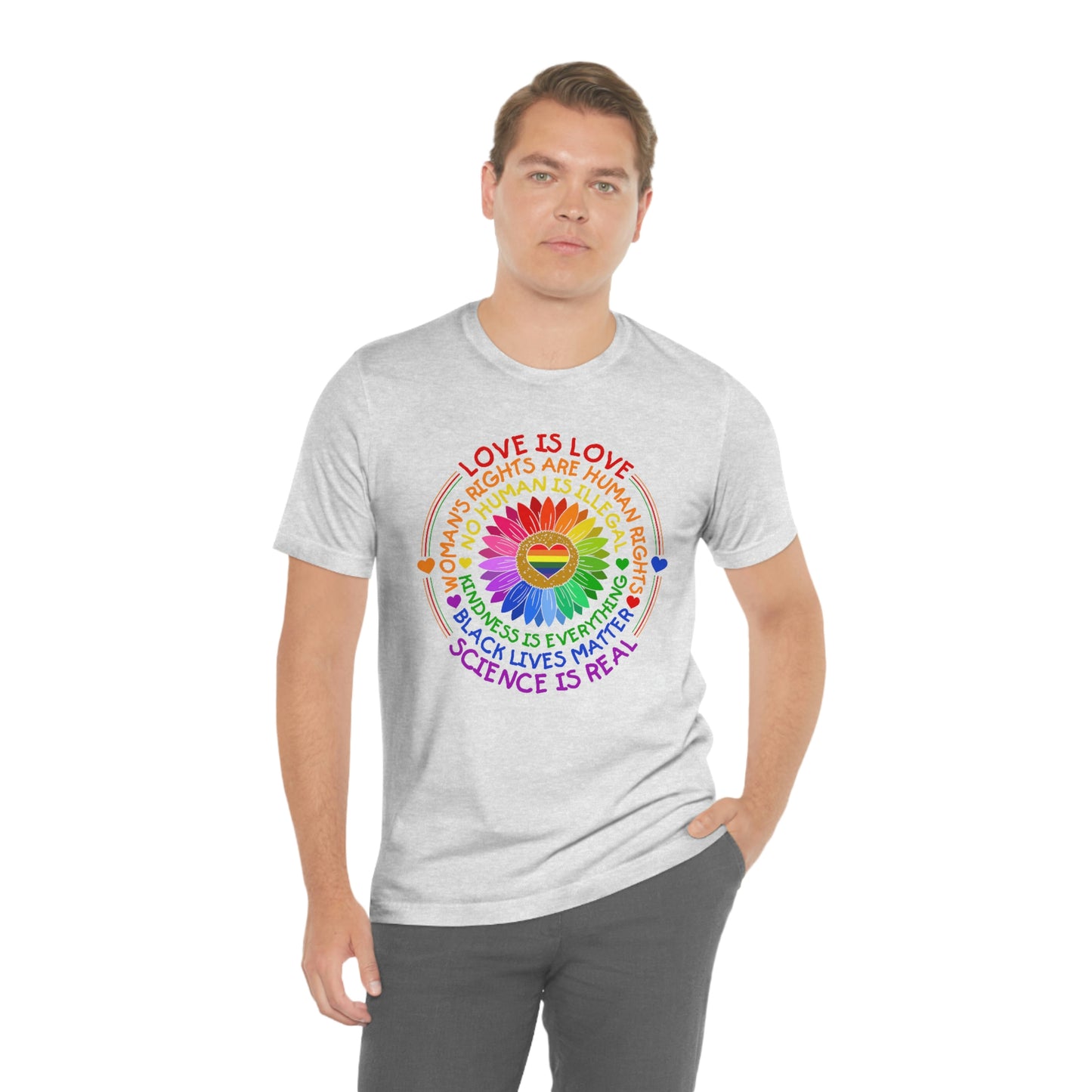 Awareness Print Unisex Jersey Short Sleeve Tee