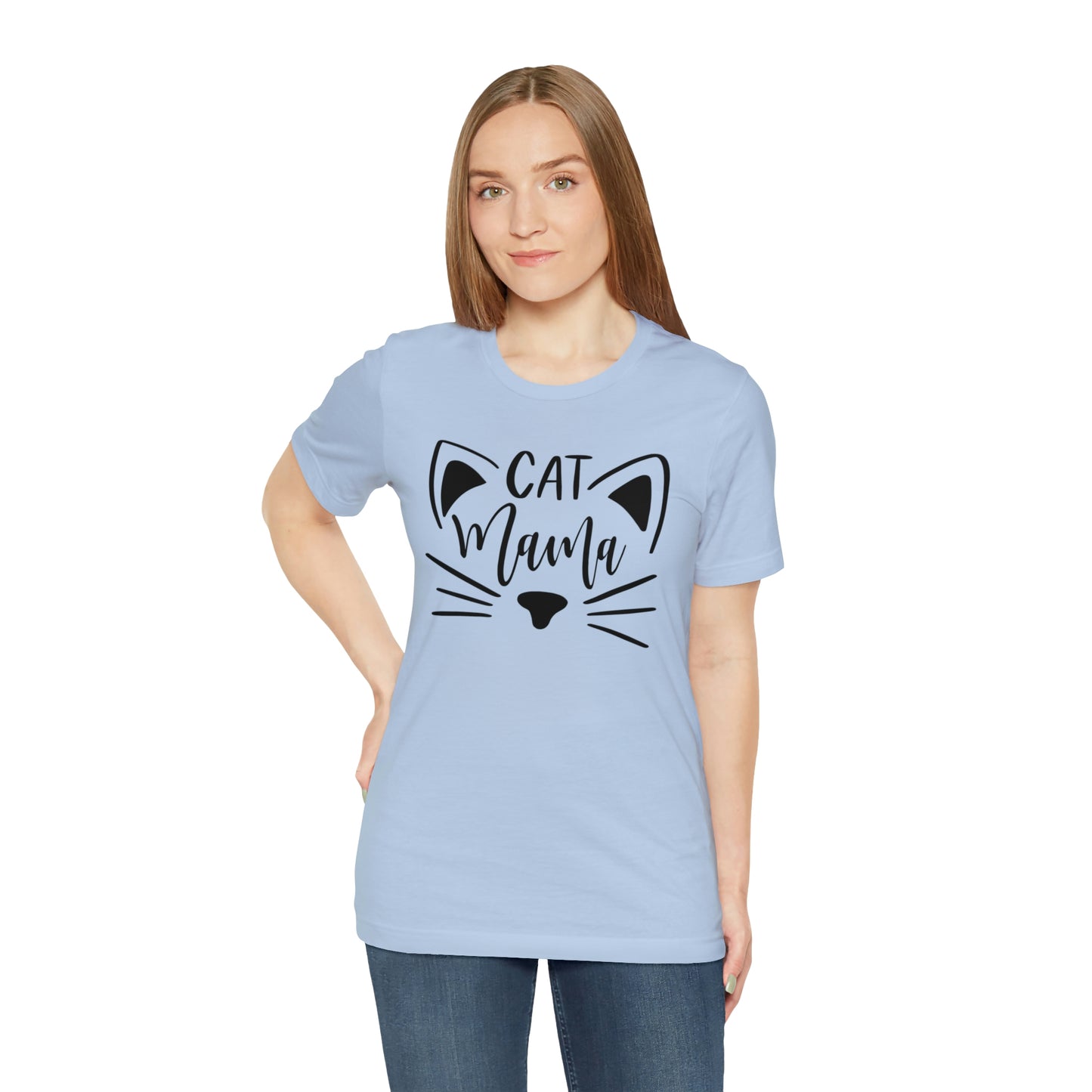 Cat Mama Short Sleeve T-shirt