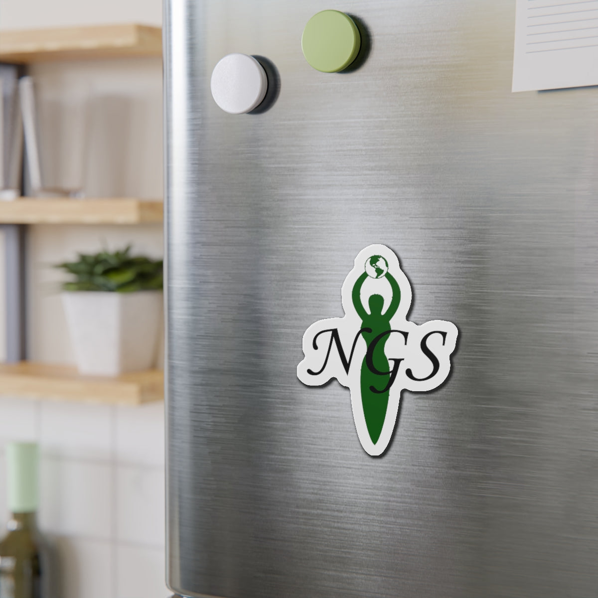 North Georgia Solitaries Die-Cut Magnets