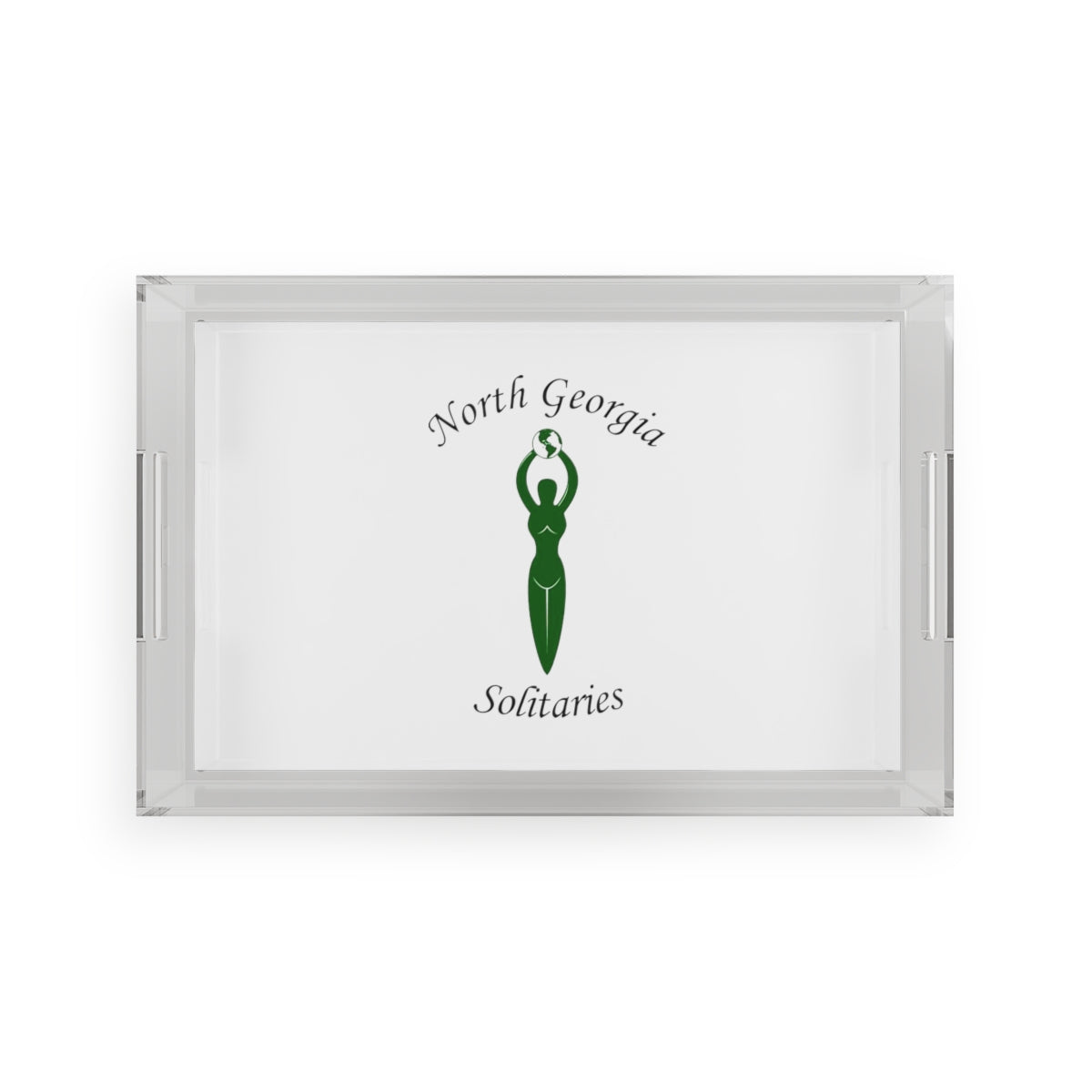 North Georgia Solitaries Acrylic Serving Tray