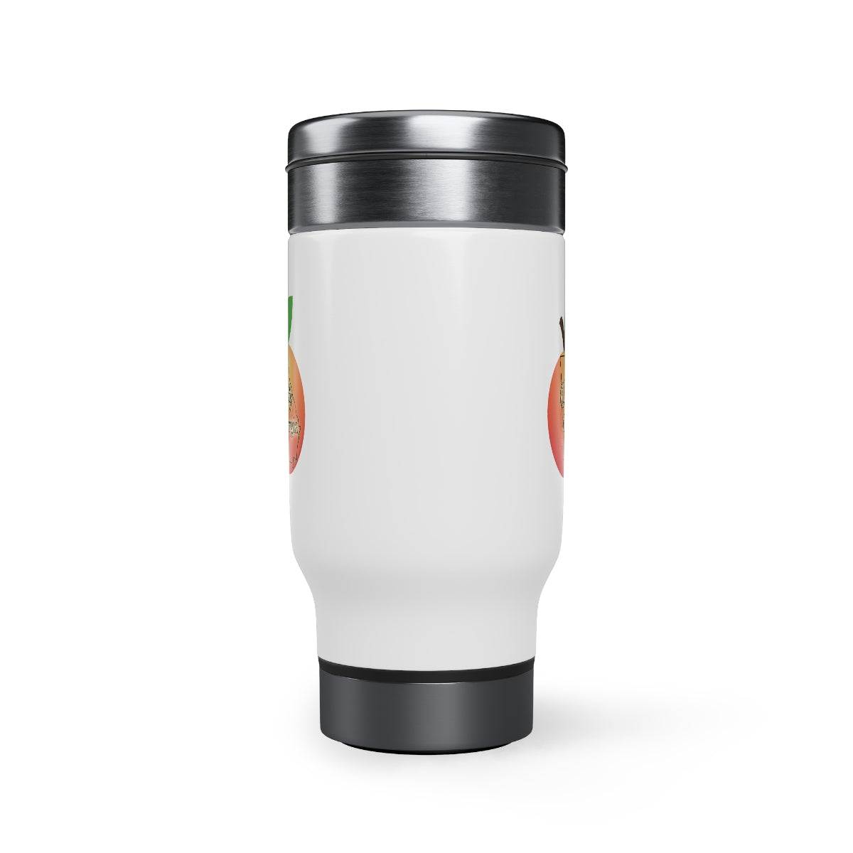 Lilly Georgia Stainless Steel Travel Mug with Handle, 14oz