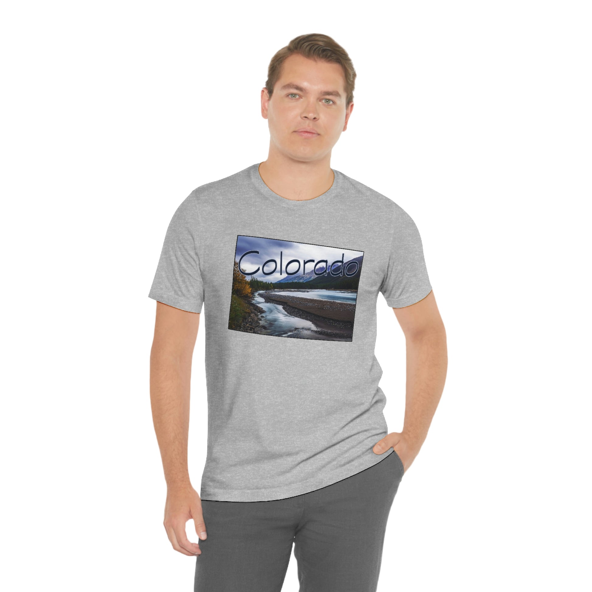 Colorado Water Unisex Jersey Short Sleeve Tee Tshirt T-shirt