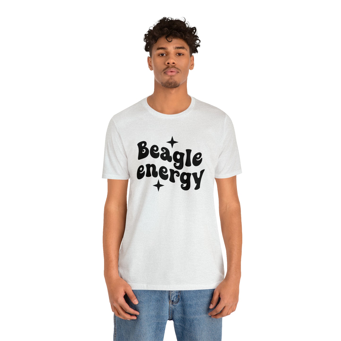 Beagle Energy Dog Short Sleeve T-shirt