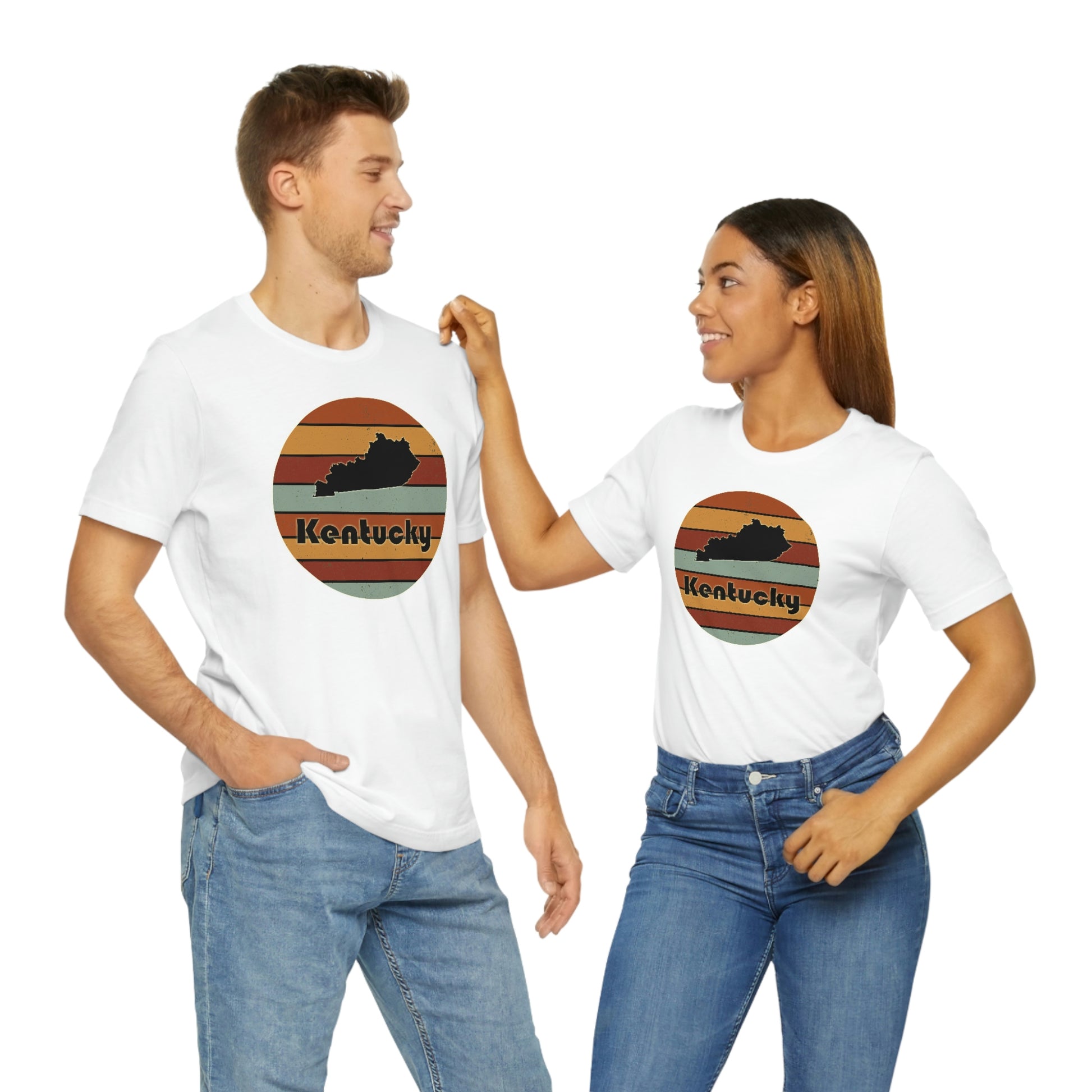 Kentucky Retro Sunset Short Sleeve T-shirt