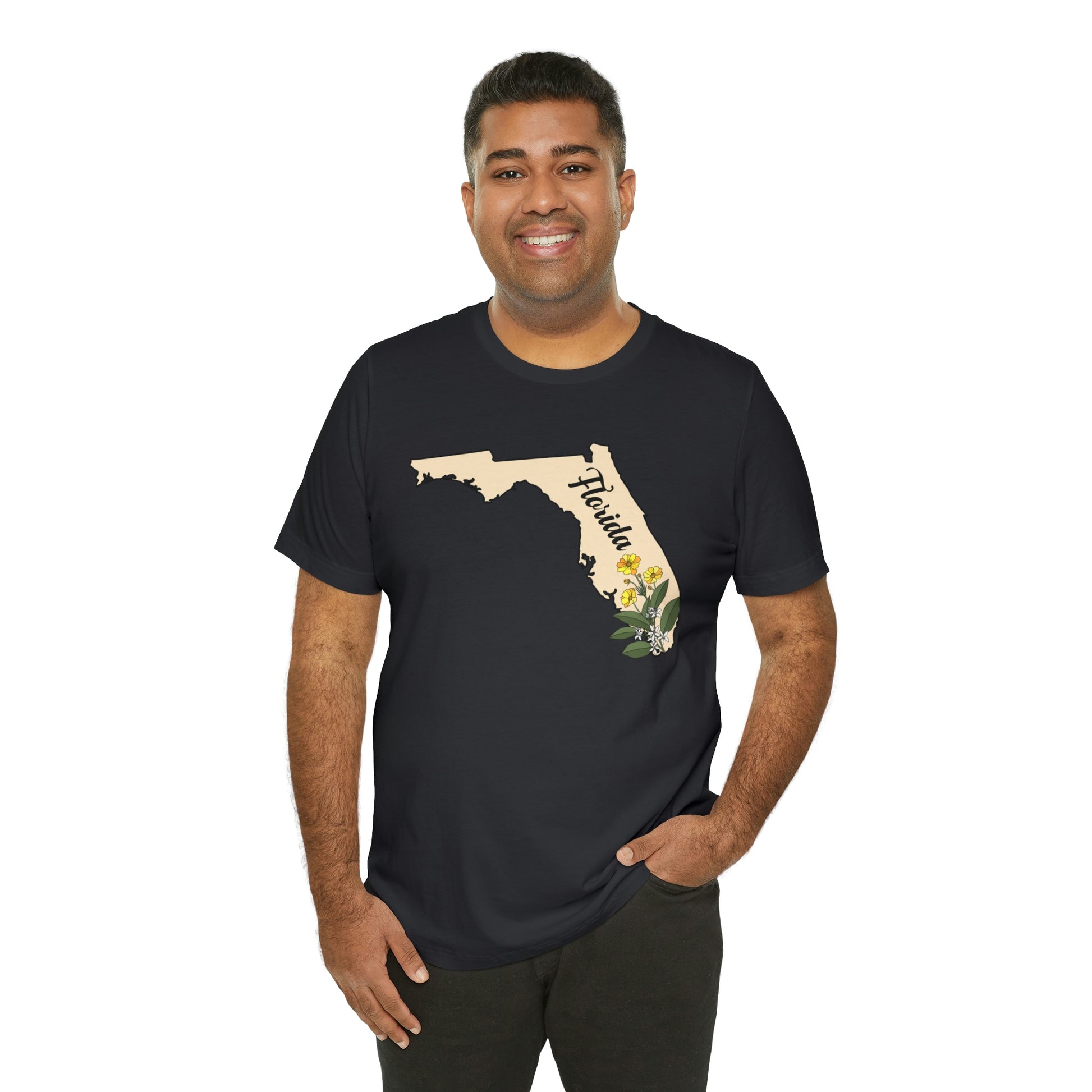 Florida State Flower Short Sleeve T-shirt
