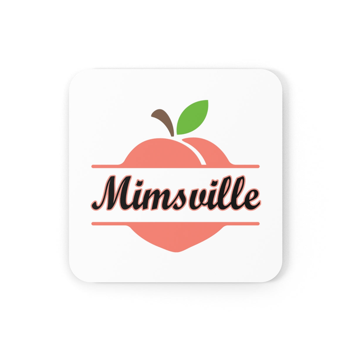 Mimsville Georgia Corkwood Coaster Set