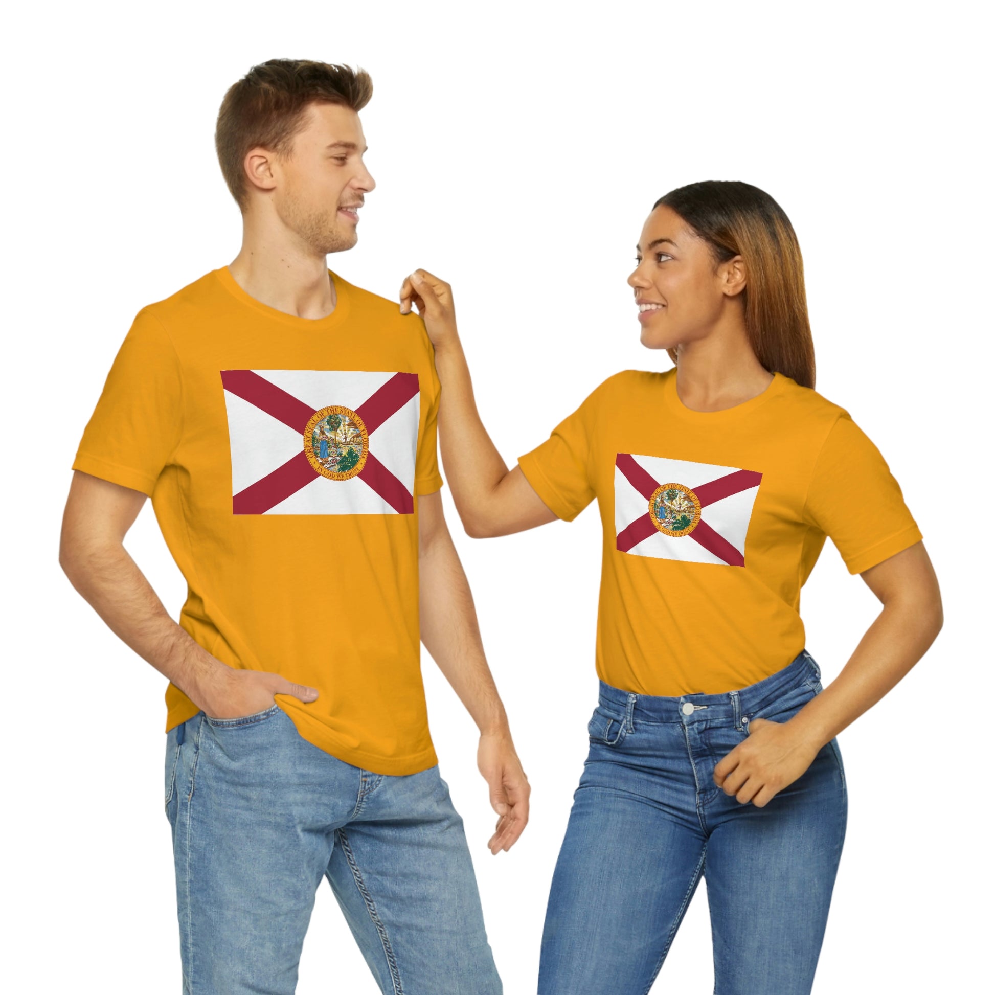 Florida Flag Unisex Jersey Short Sleeve Tee Tshirt T-shirt