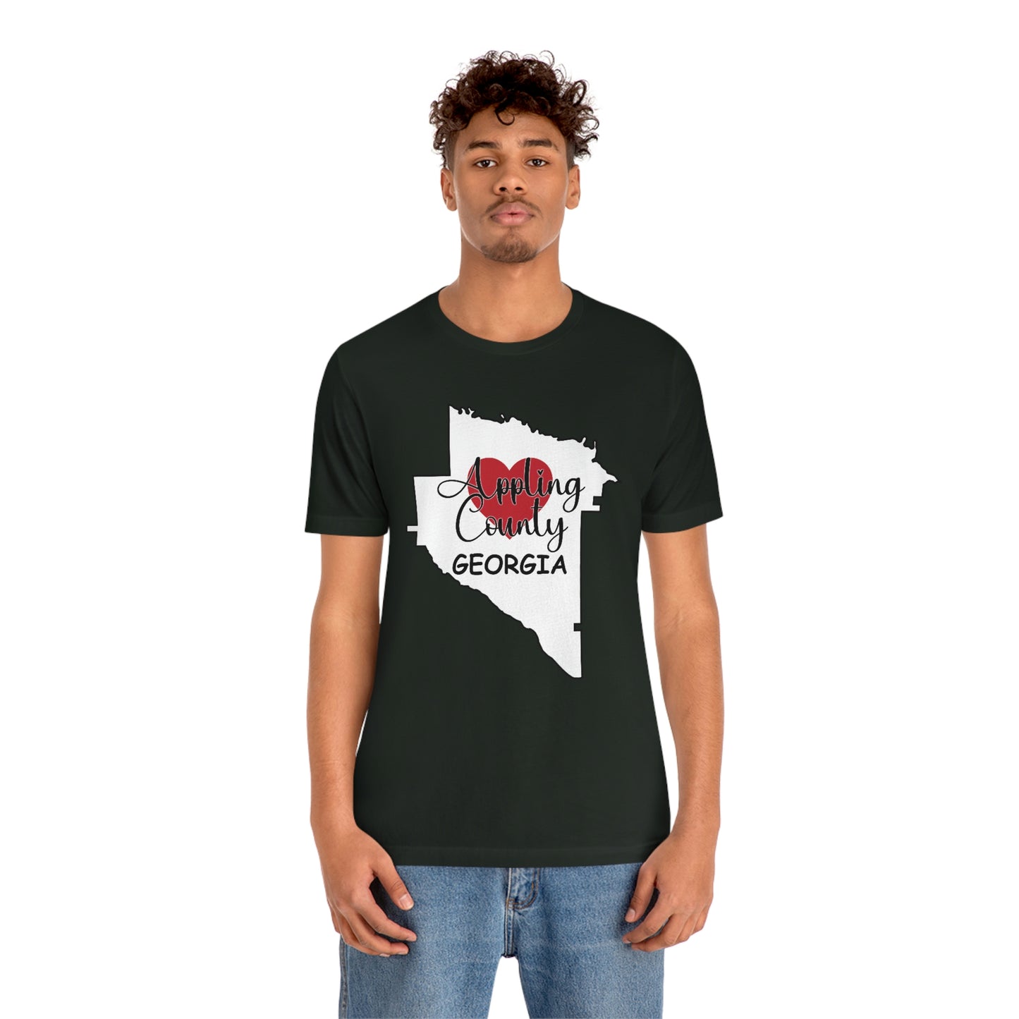 Appling County Georgia Unisex Jersey Short Sleeve Tee