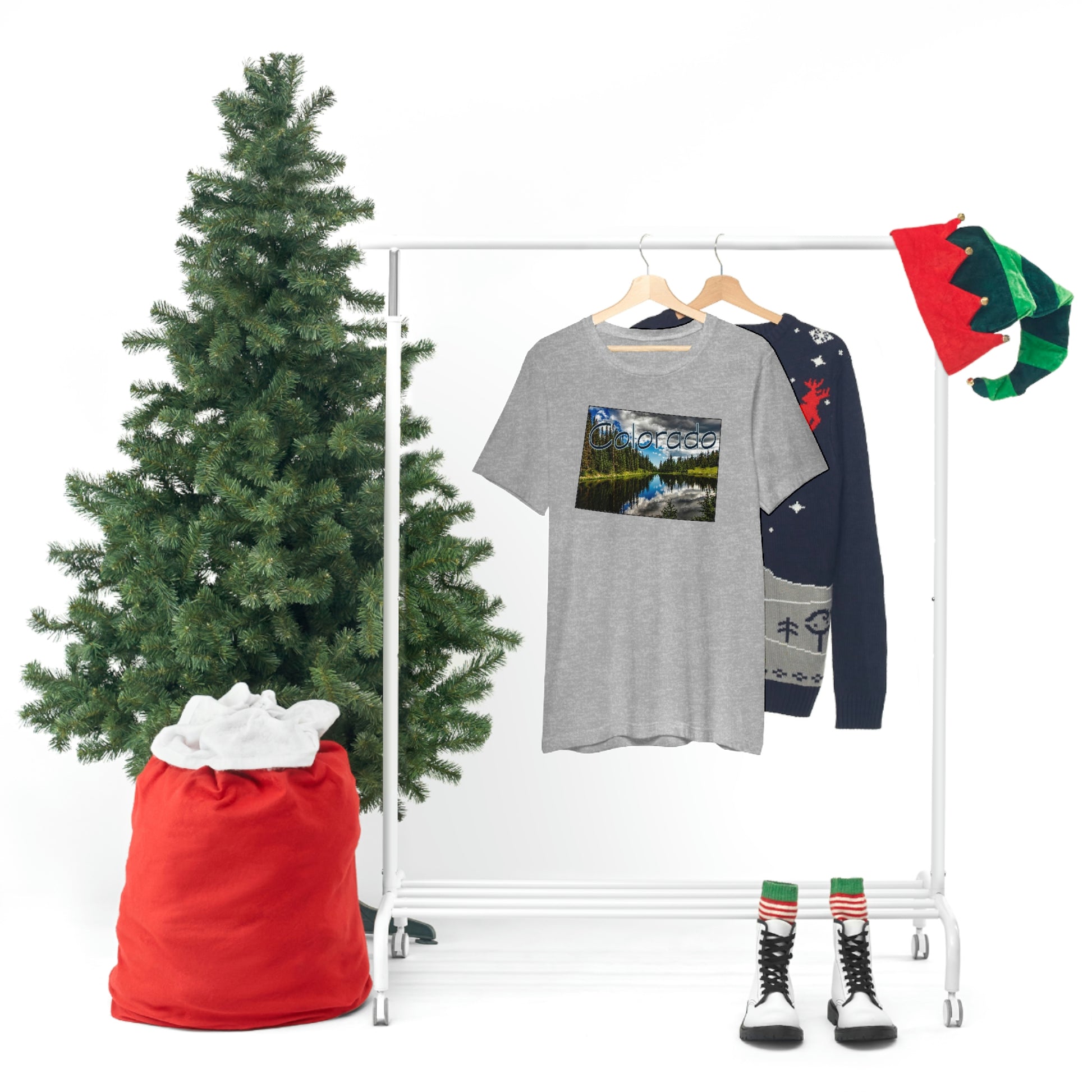 Colorado Lake Unisex Jersey Short Sleeve Tee Tshirt T-shirt