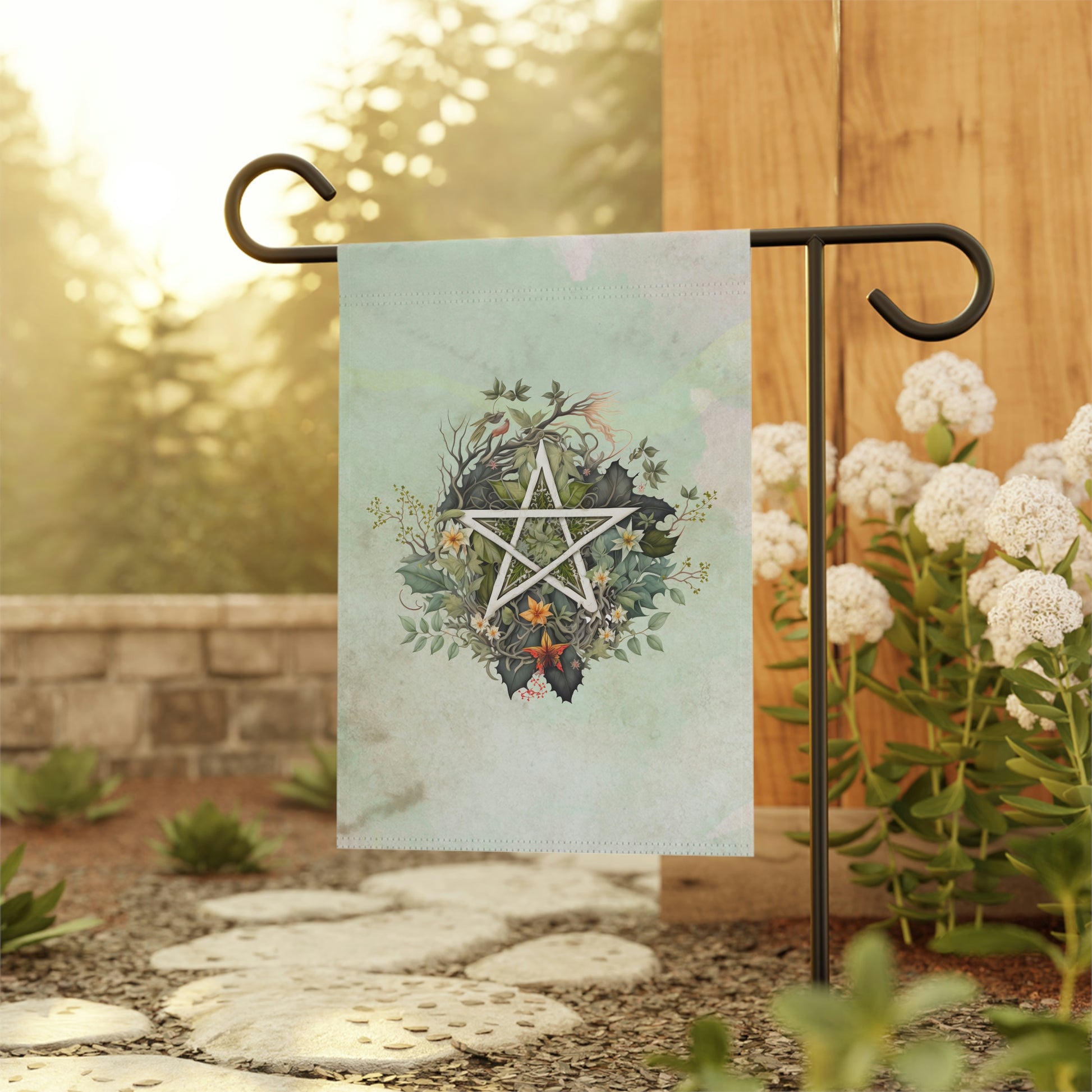 Spring Pentagram Garden & House Banner