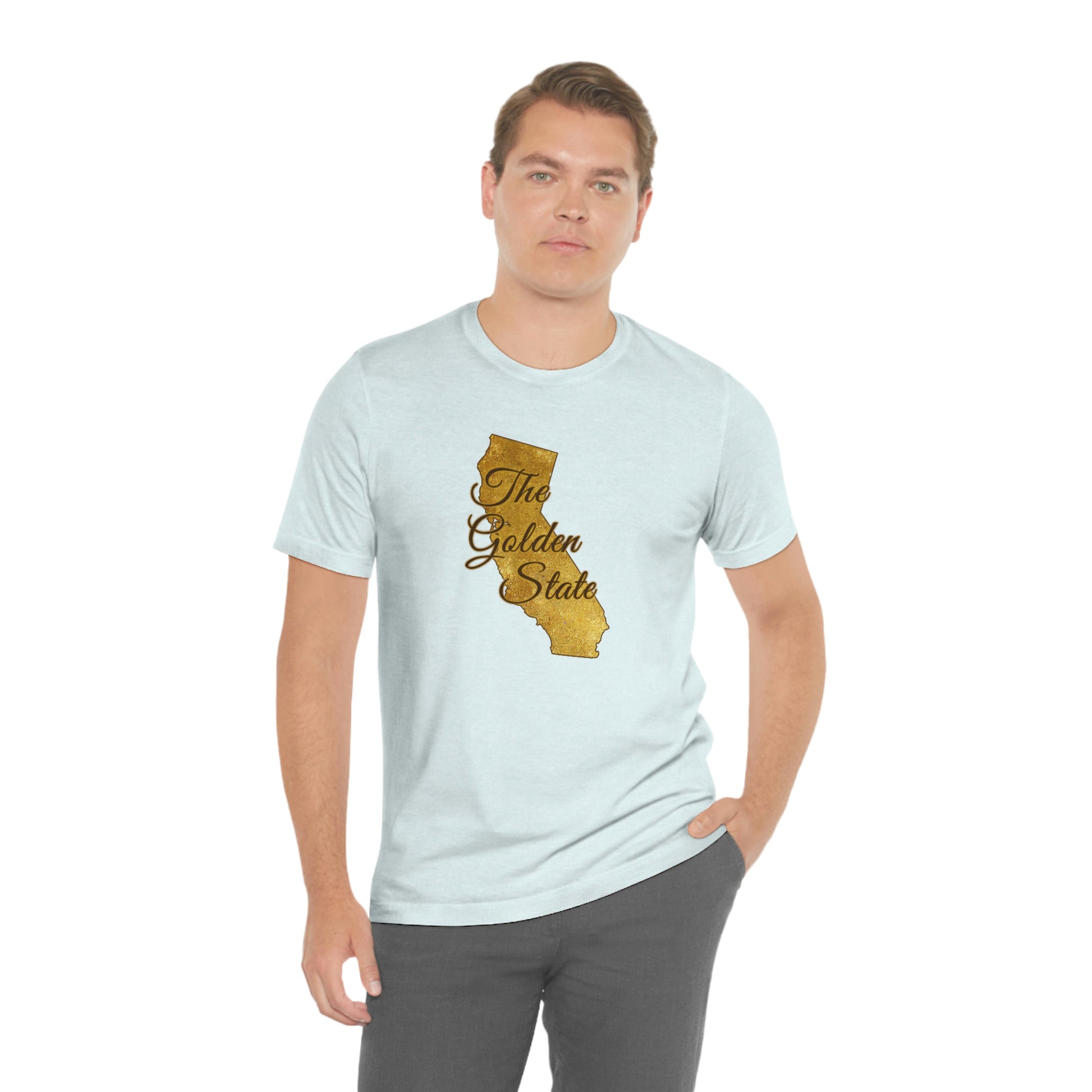 The Golden State California Unisex Jersey Short Sleeve Tee Tshirt T-shirt