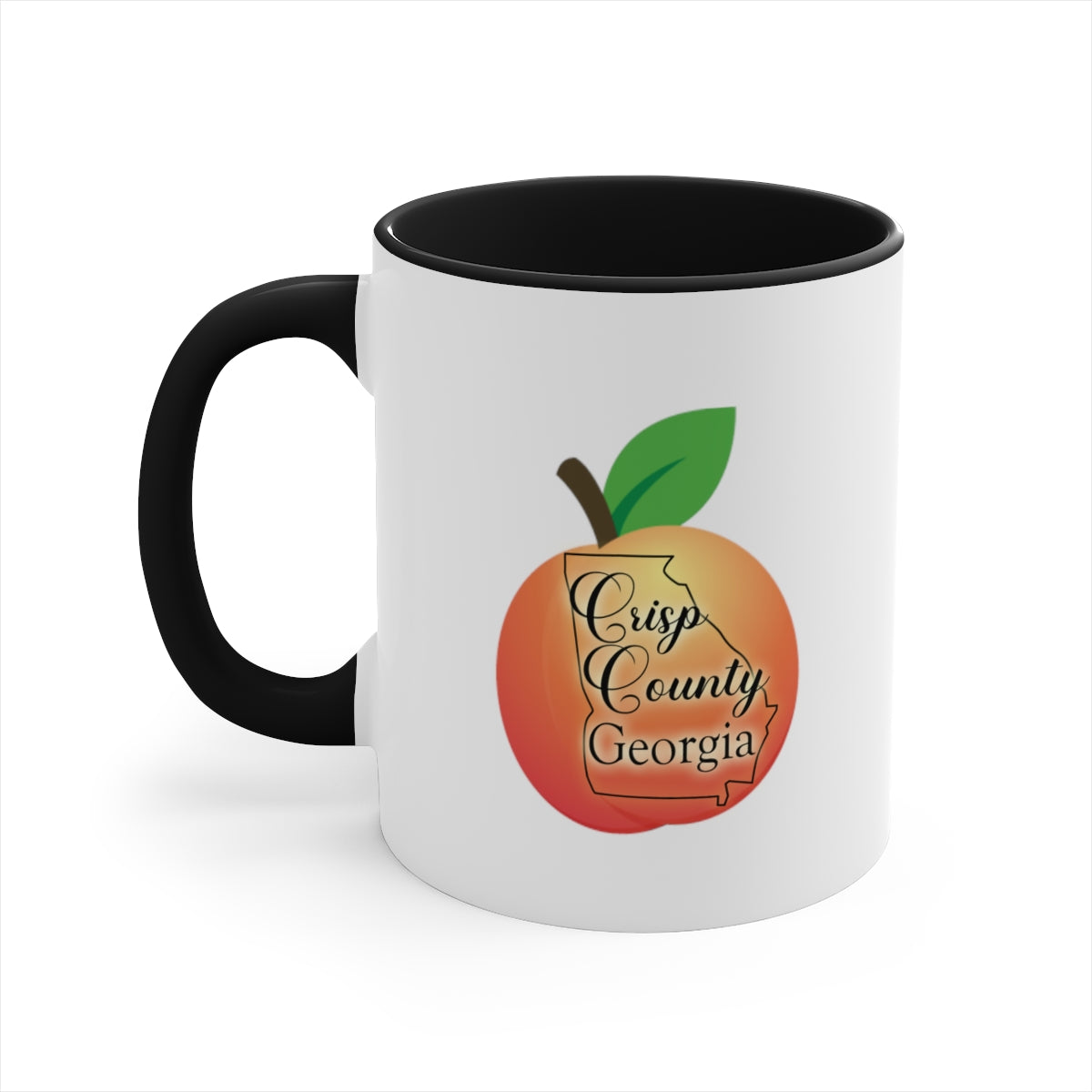 Crisp County Georgia Accent Coffee Mug, 11oz