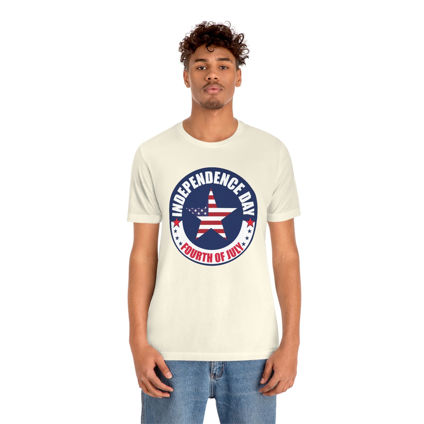 Independence Day Happy 4th of July Unisex Jersey Short Sleeve Tee