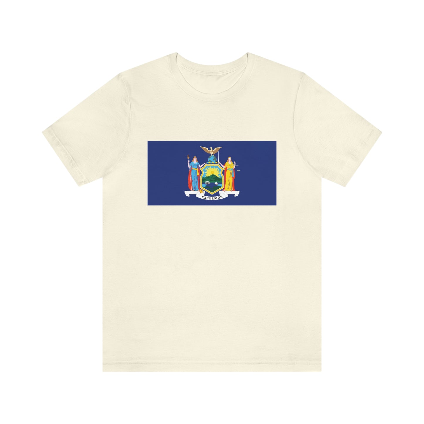 New York Flag Unisex Jersey Short Sleeve Tee Tshirt T-shirt