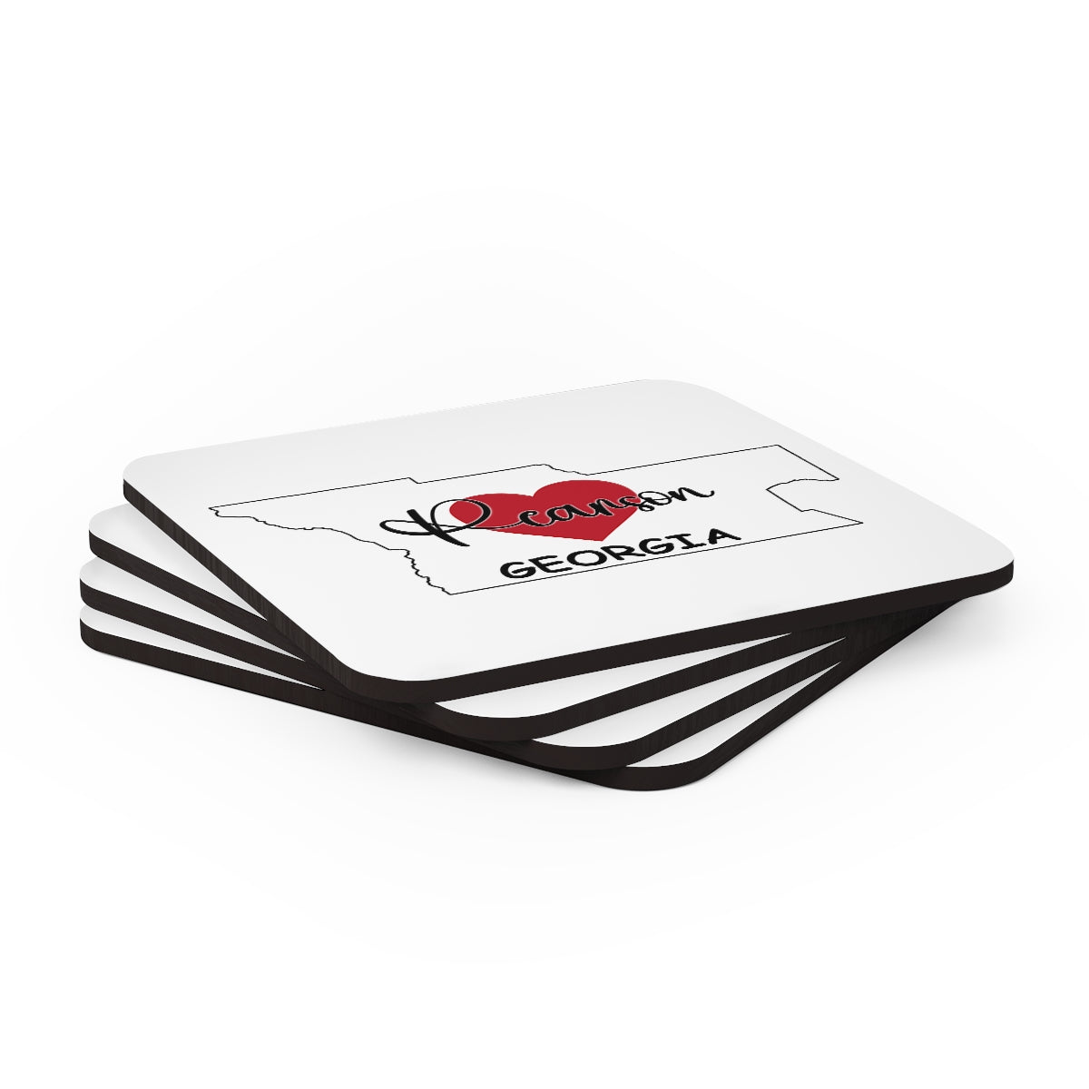 Pearson Georgia Corkwood Coaster Set