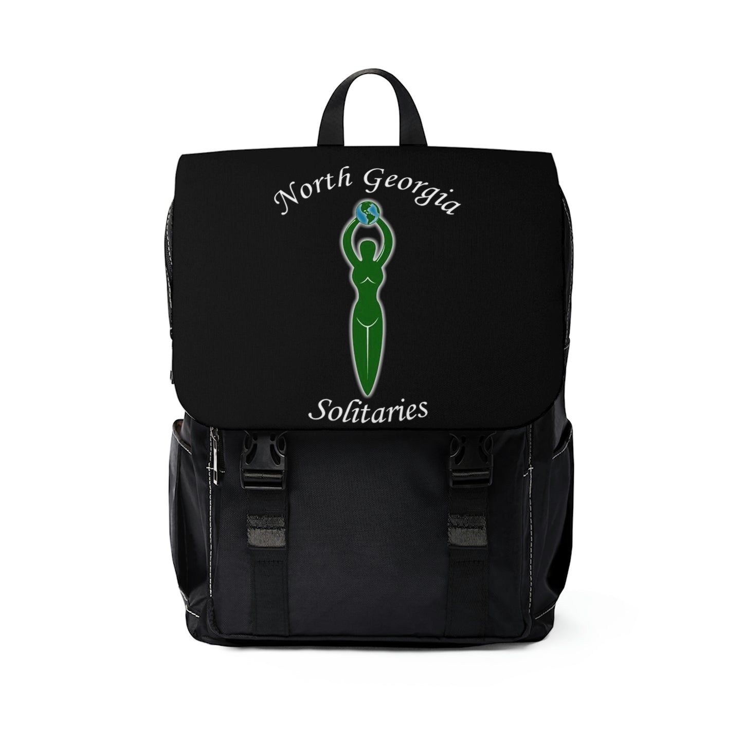 North Georgia Solitaries Unisex Casual Shoulder Backpack