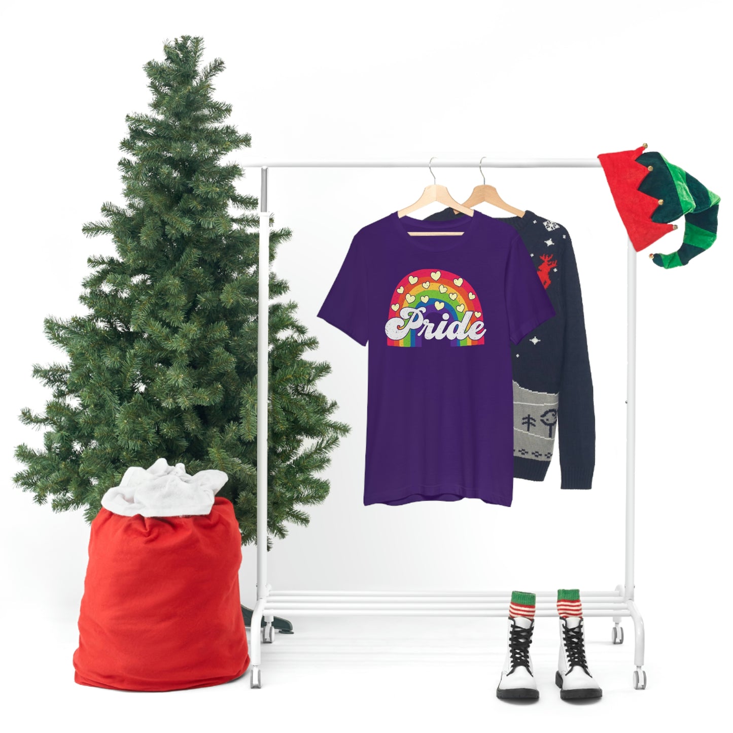 Pride Rainbow LGBTQIA Unisex Jersey Short Sleeve Tee