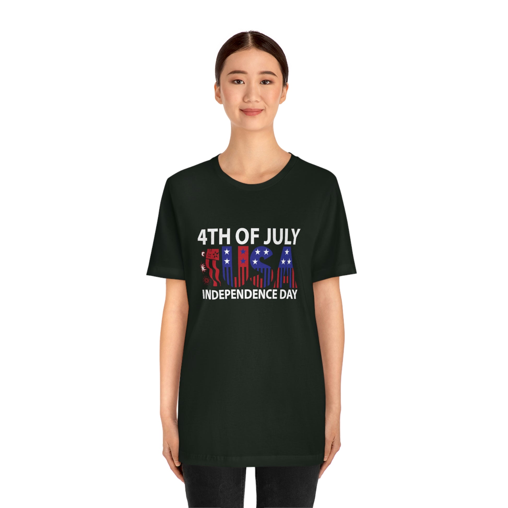 4th of July USA Independence Day Tee tshirt t-shirt