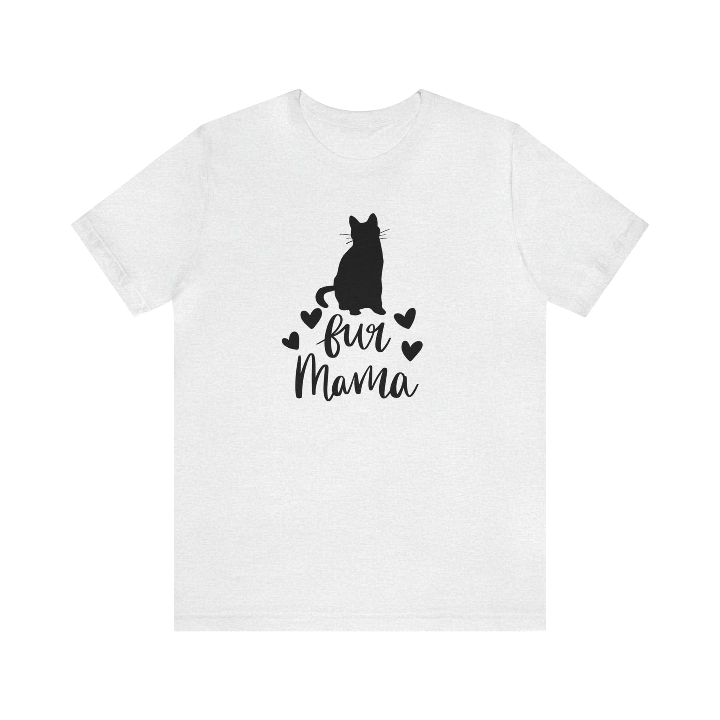 Fur Mama Cat Short Sleeve T-shirt