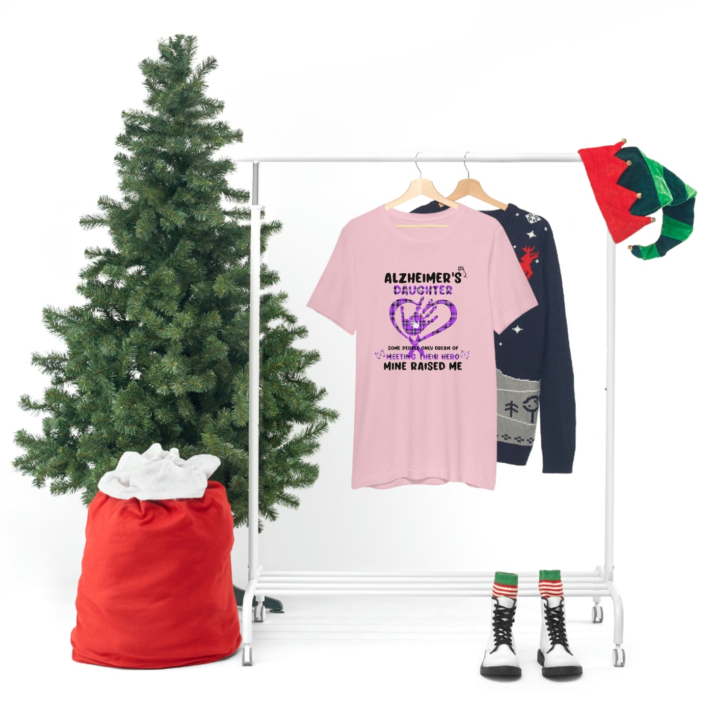 Alzheimer's Daughter Print Unisex Jersey Short Sleeve Tee