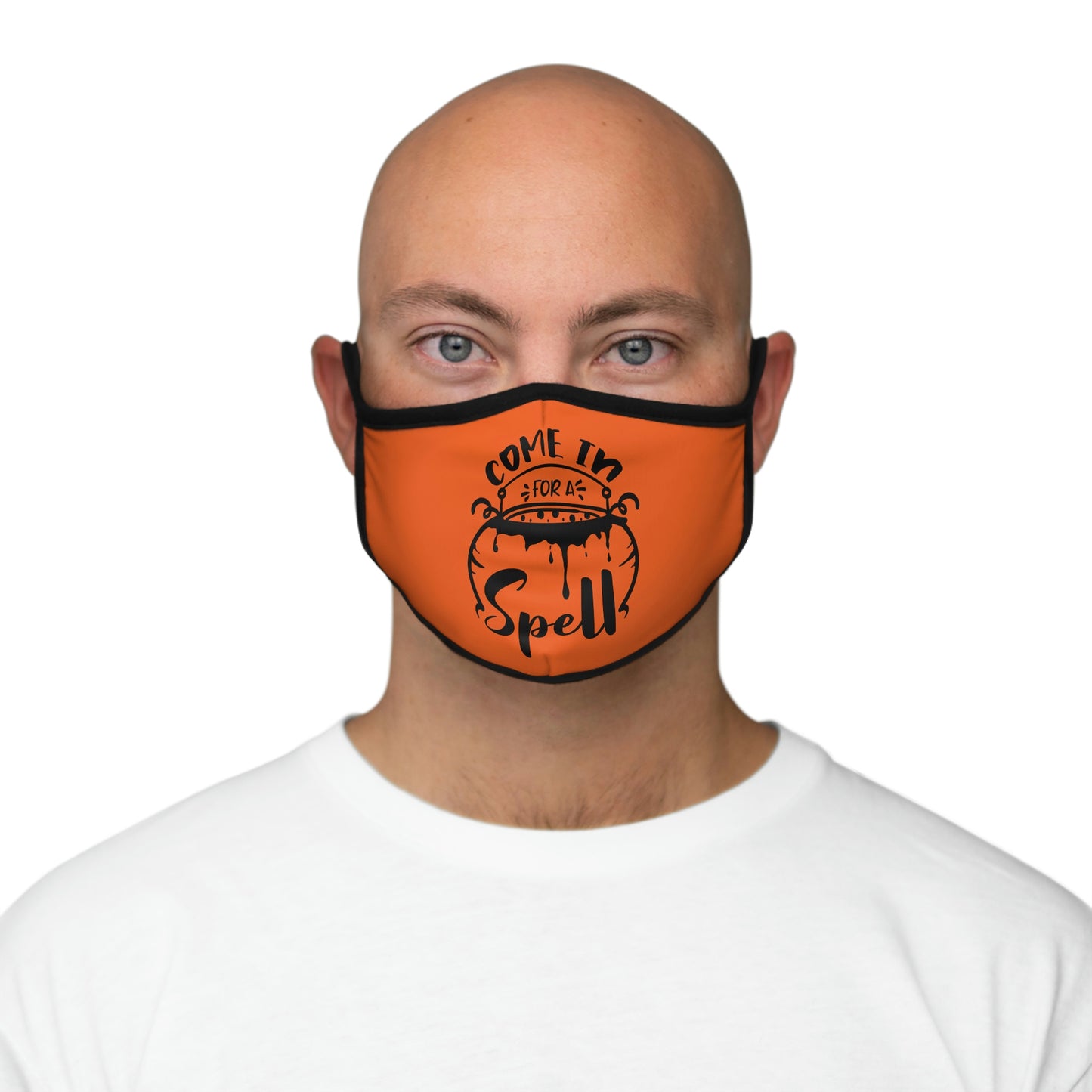 Come in for a Spell Fitted Polyester Face Mask
