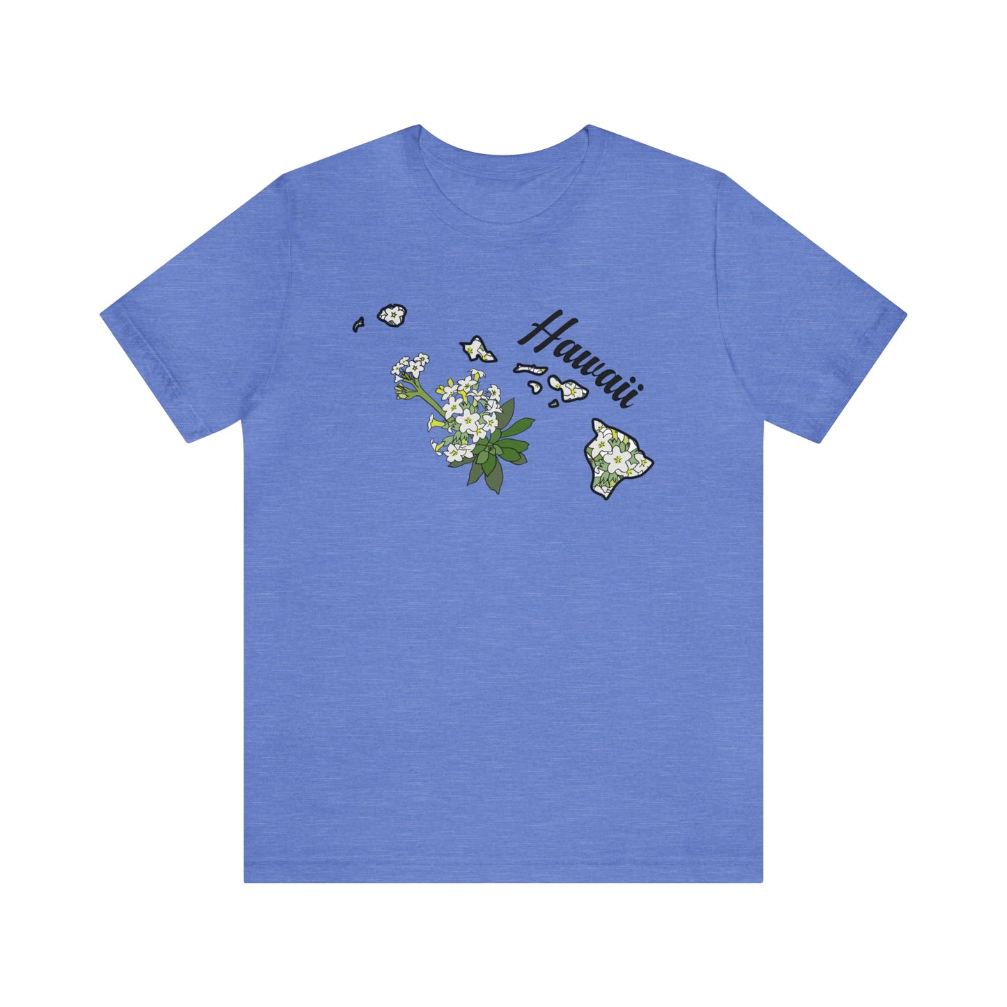 Hawaii State Flower Short Sleeve T-shirt