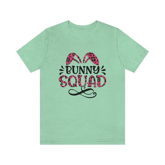 Bunny Squad Spring Easter Unisex Jersey Short Sleeve Tee