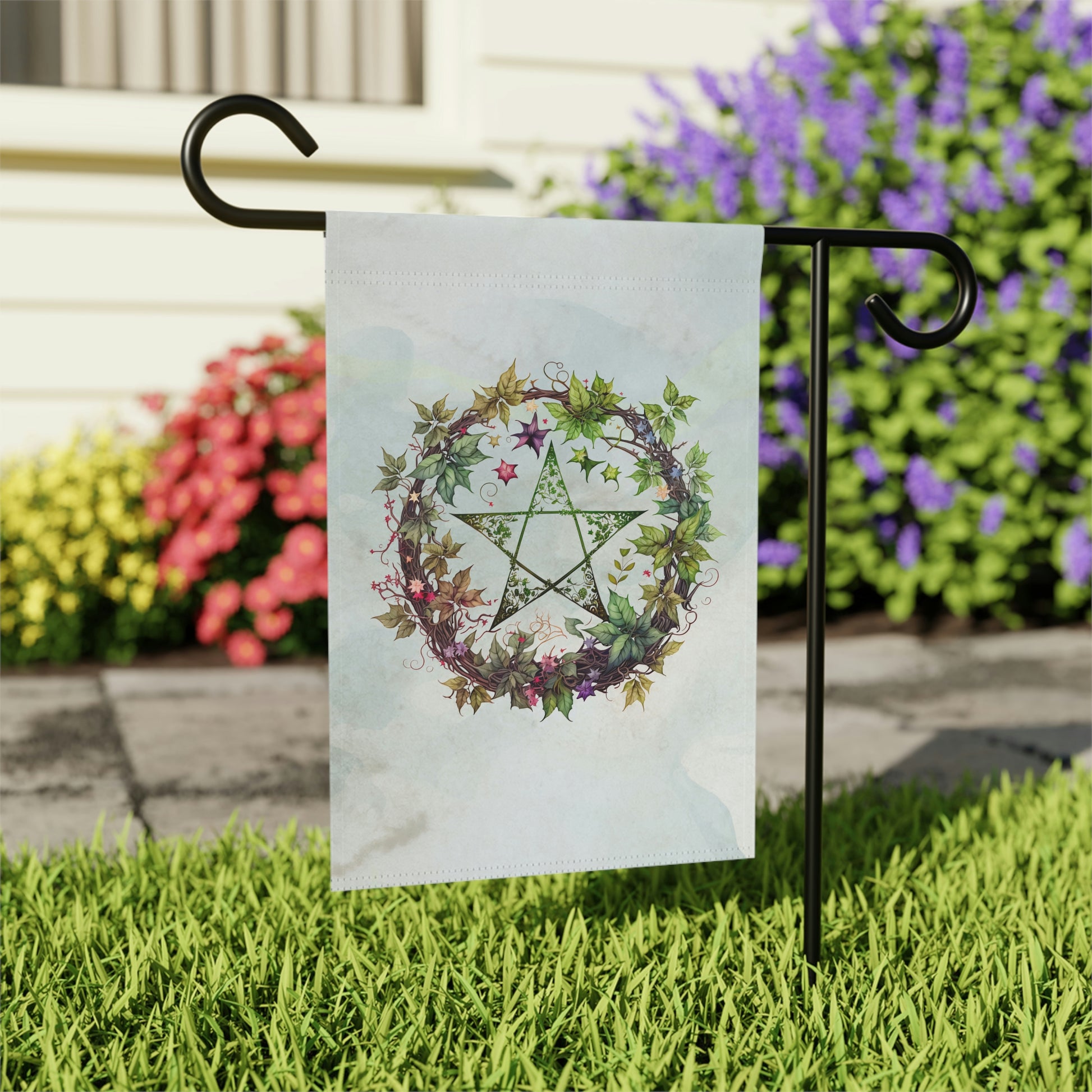 Spring Pentagram Garden & House Banner