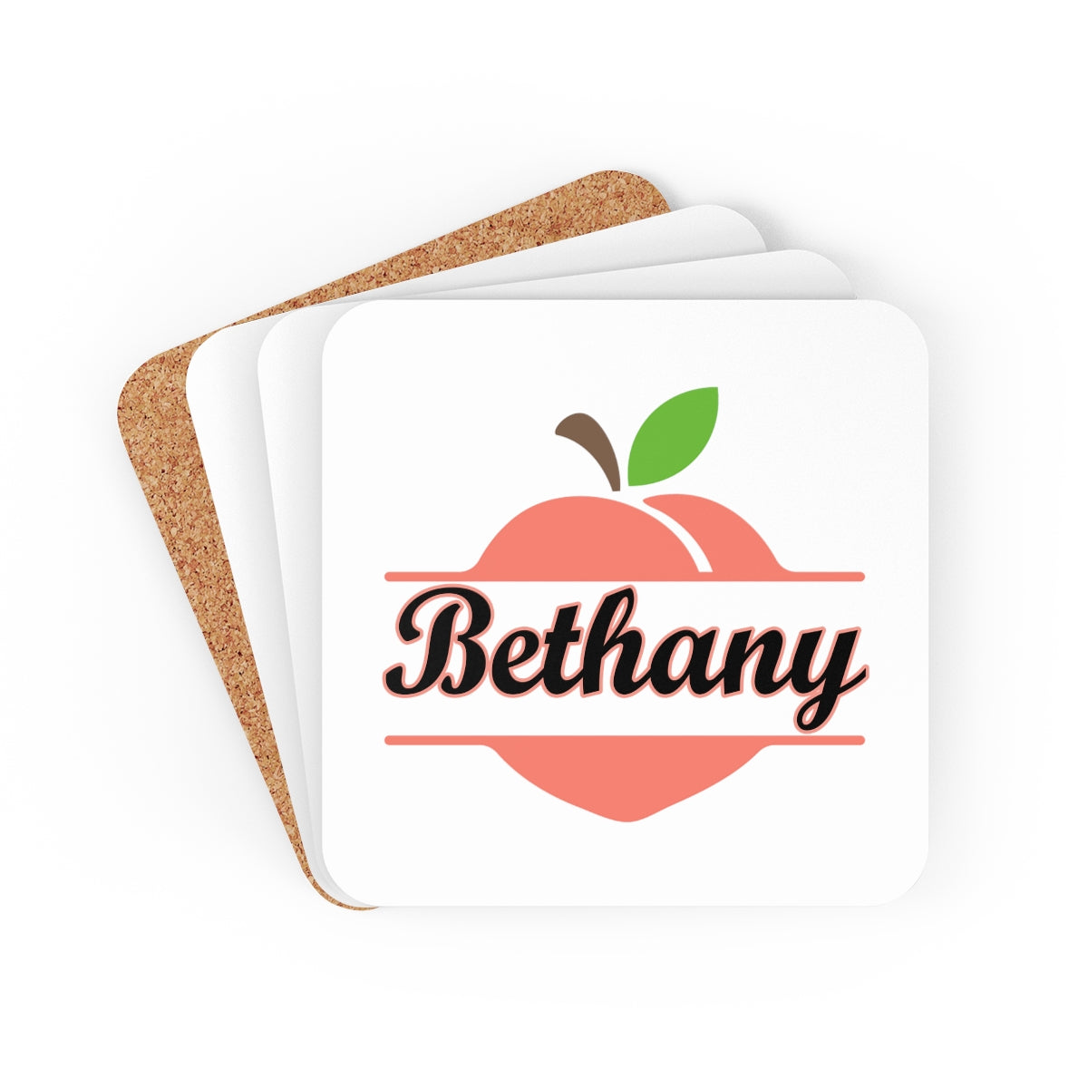Bethany Georgia Corkwood Coaster Set