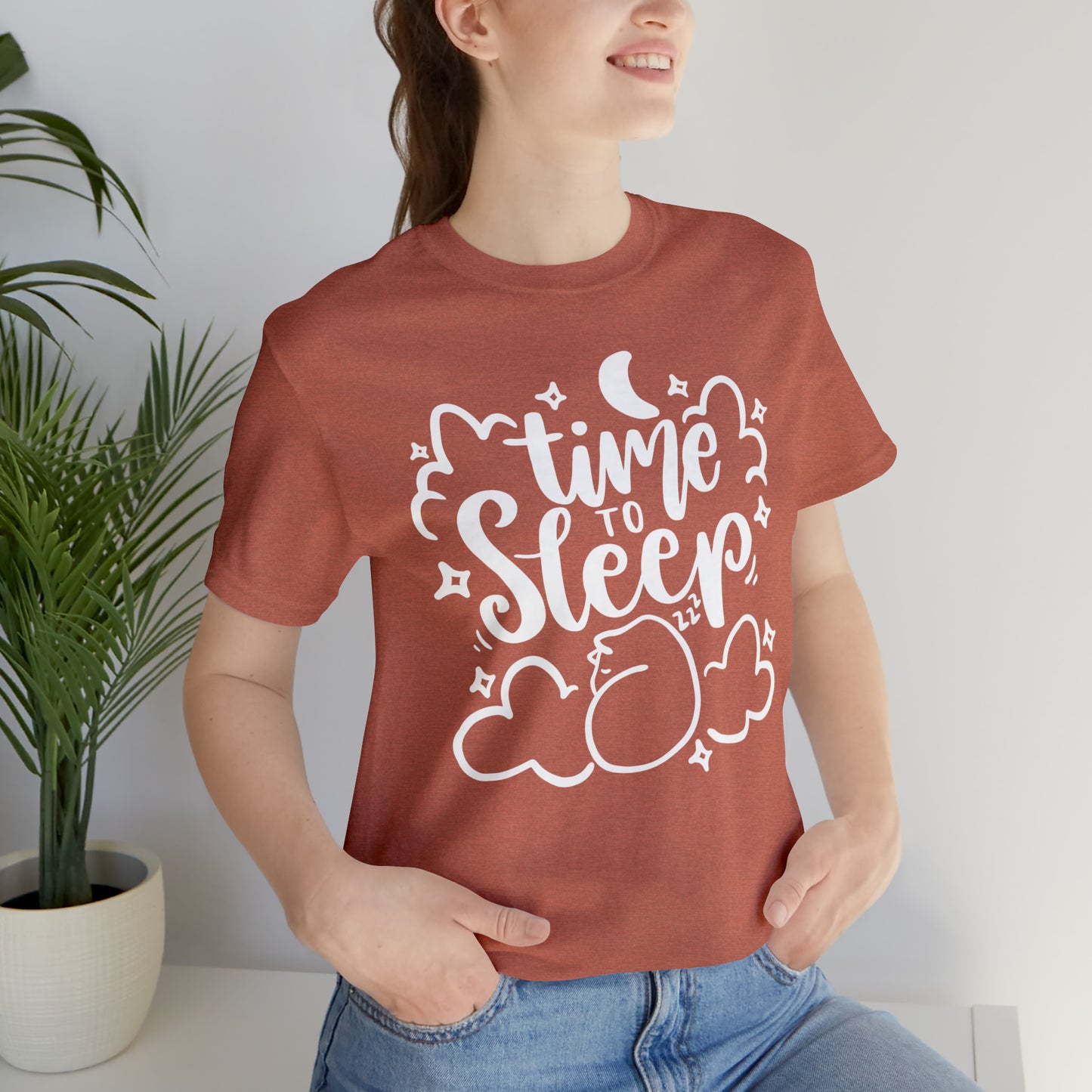 Time to Sleep Cat Short Sleeve T-shirt