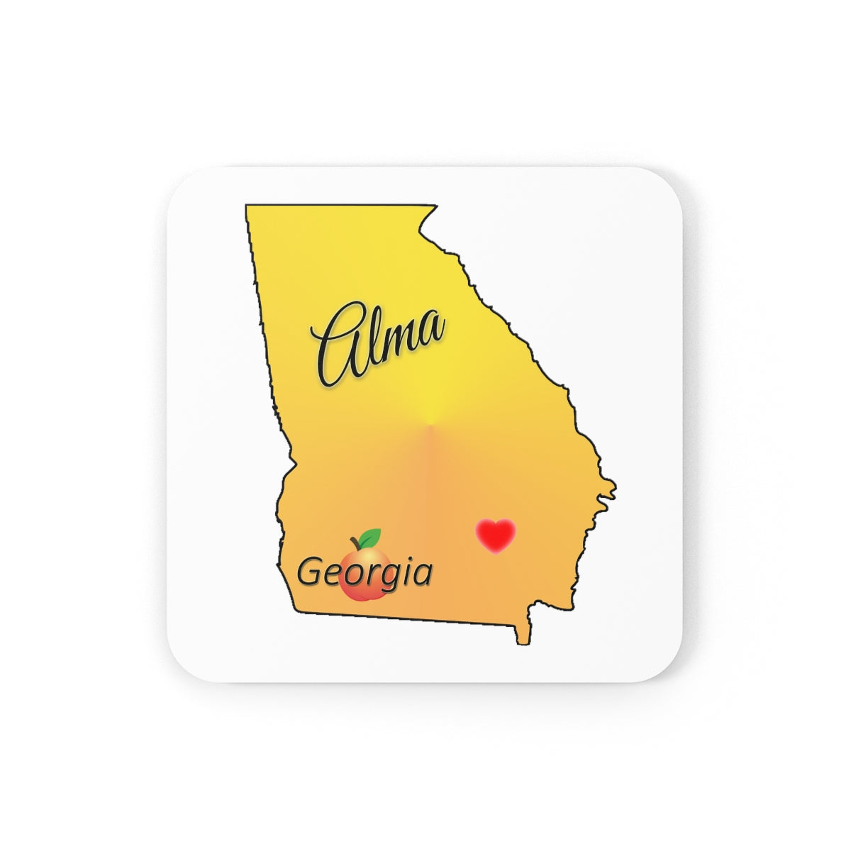Alma Georgia Corkwood Coaster Set