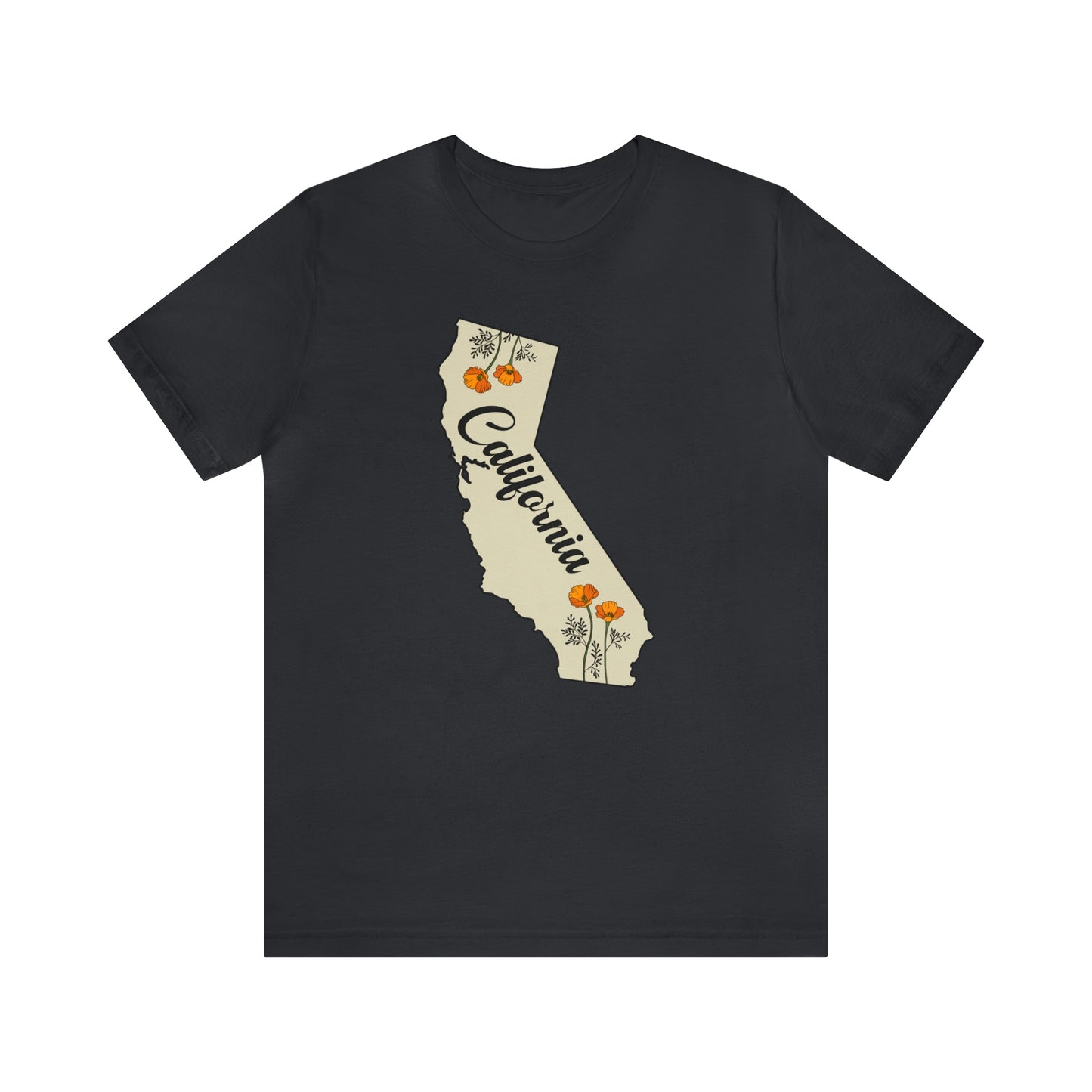 California State Flower Short Sleeve T-shirt