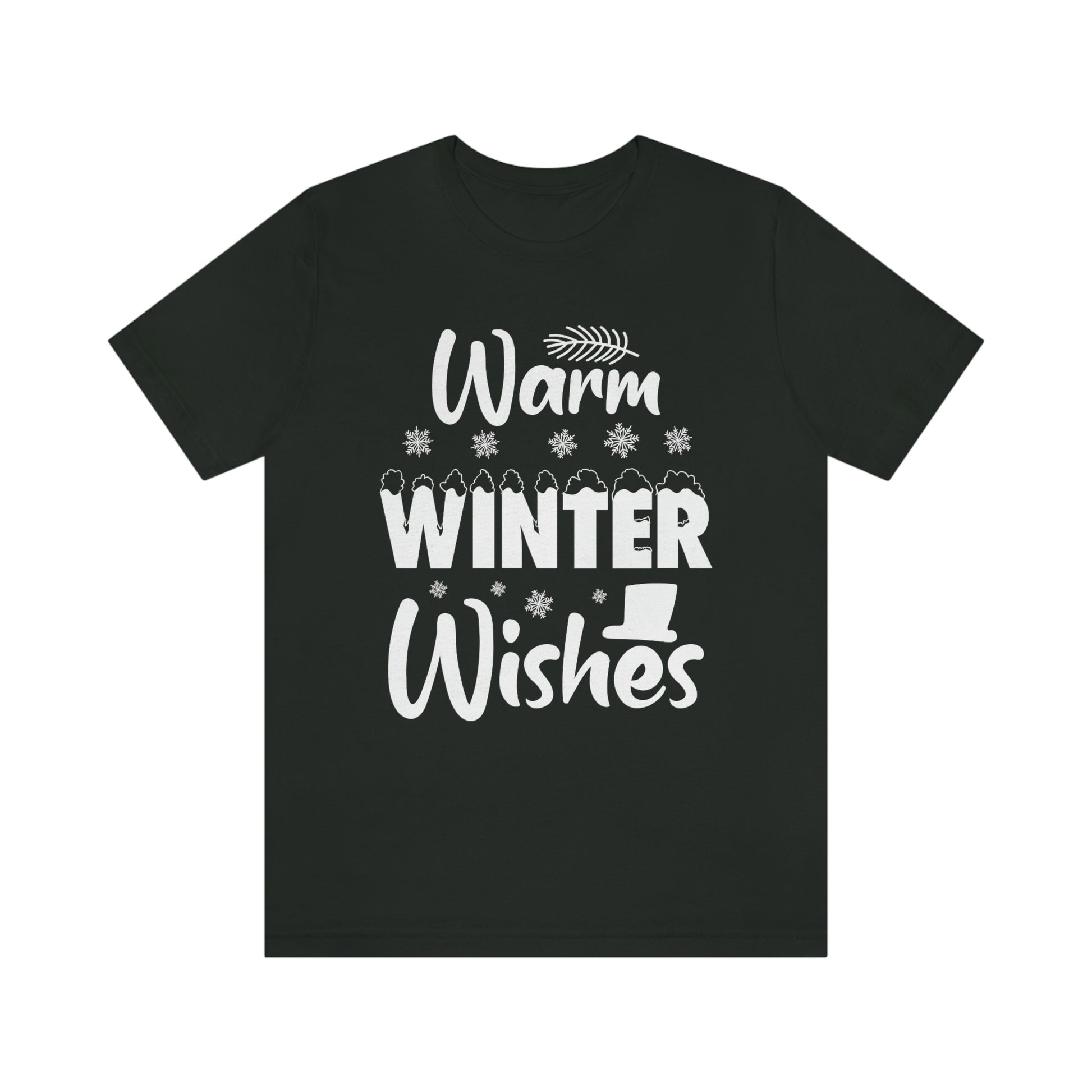 Warm Winter Wishes Unisex Jersey Short Sleeve Tee