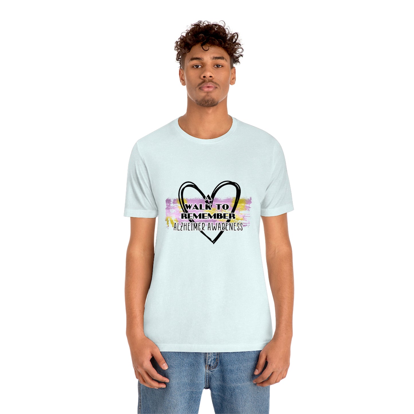 A Walk to Remember Alzheimer Awareness Unisex Jersey Short Sleeve Tee Tshirt T-shirt