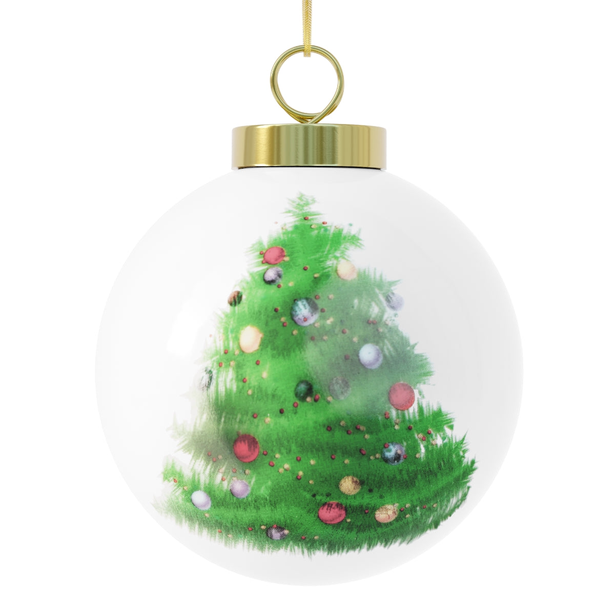 North Georgia Solitaries Christmas Ball Ornament