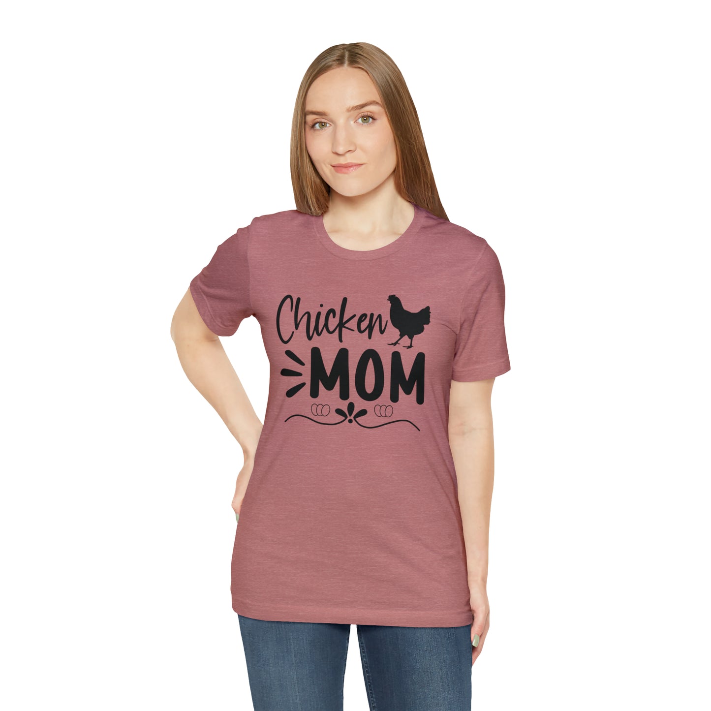 Chicken Mom Short Sleeve T-shirt