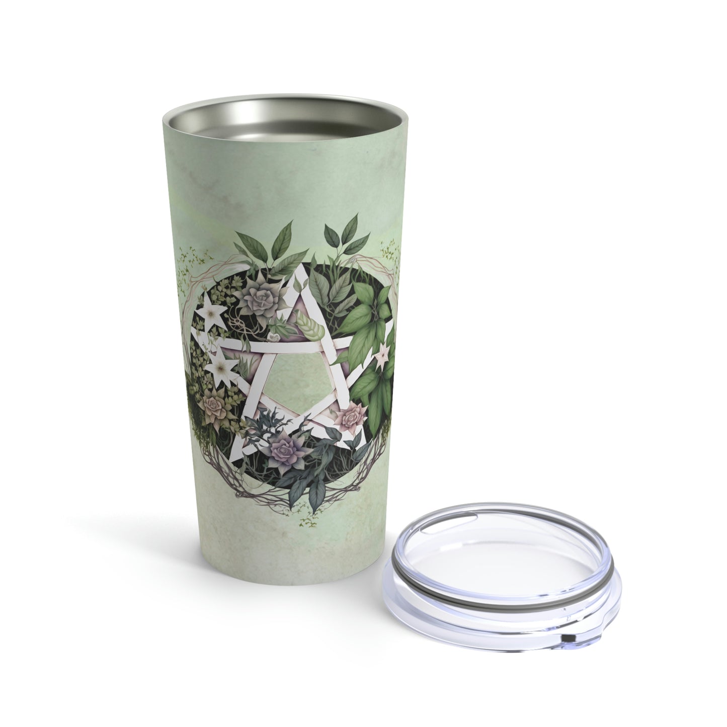 Flower Pentagram Tumbler 20oz
