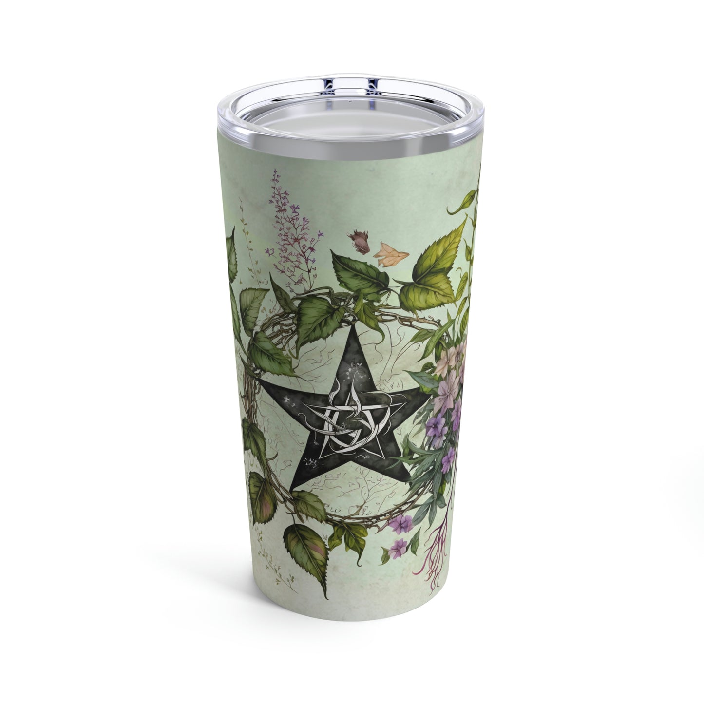 Flower Pentagram Tumbler 20oz