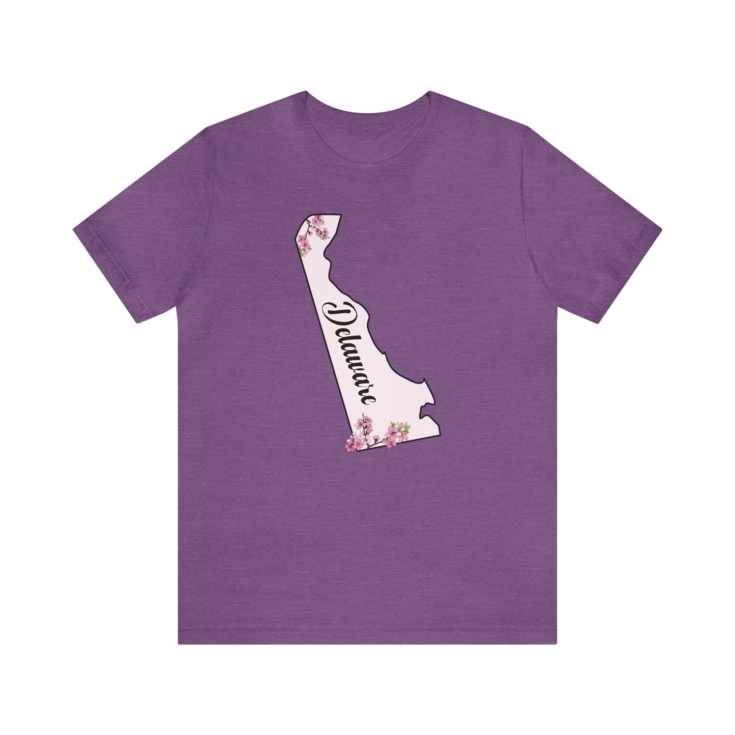 Delaware State Flower Short Sleeve T-shirt