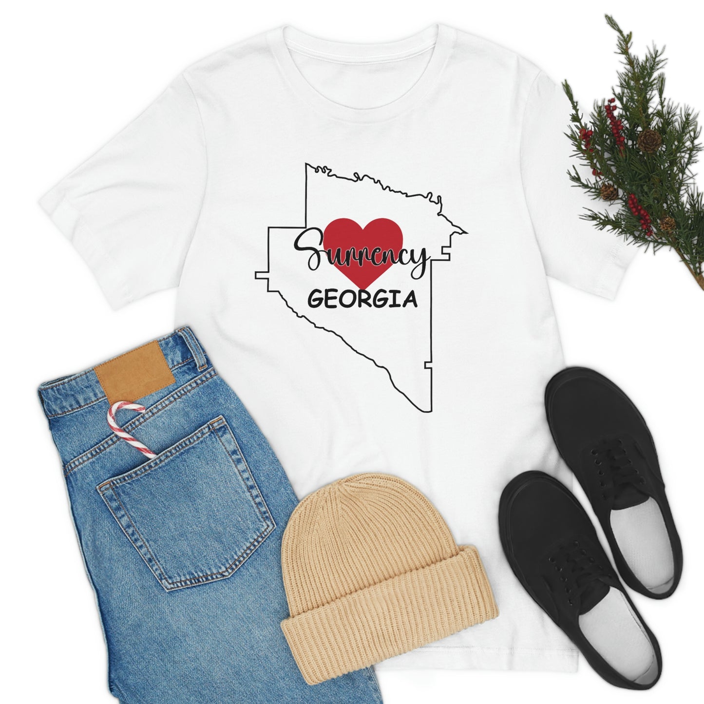Surrency Georgia Unisex Jersey Short Sleeve Tee