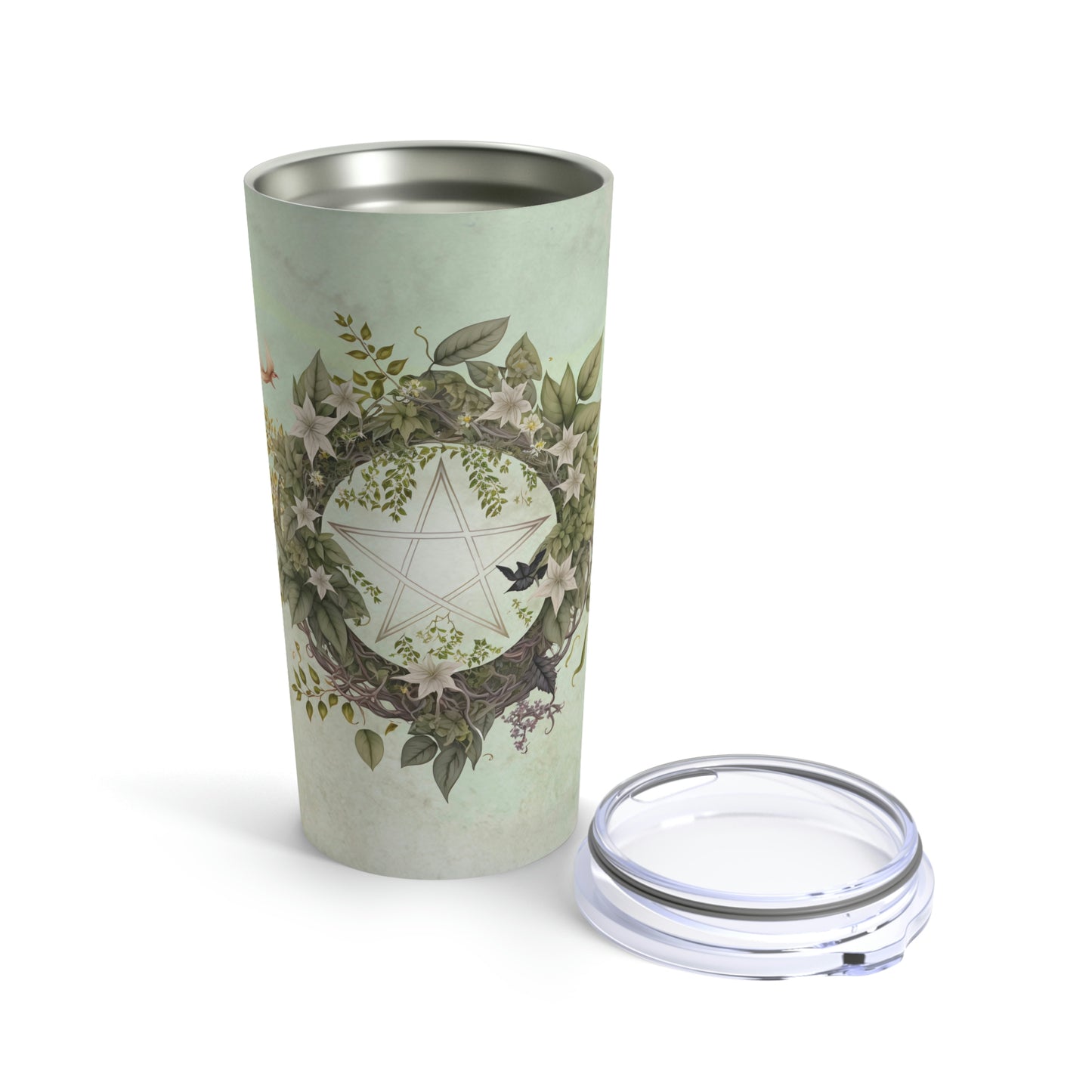 Flower Pentagram Tumbler 20oz