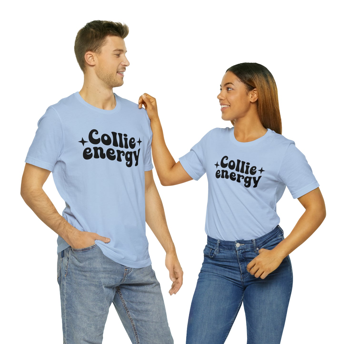 Collie Energy Dog Short Sleeve T-shirt