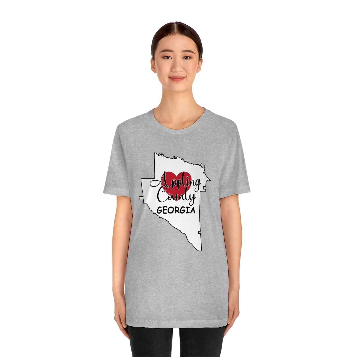 Appling County Georgia Unisex Jersey Short Sleeve Tee