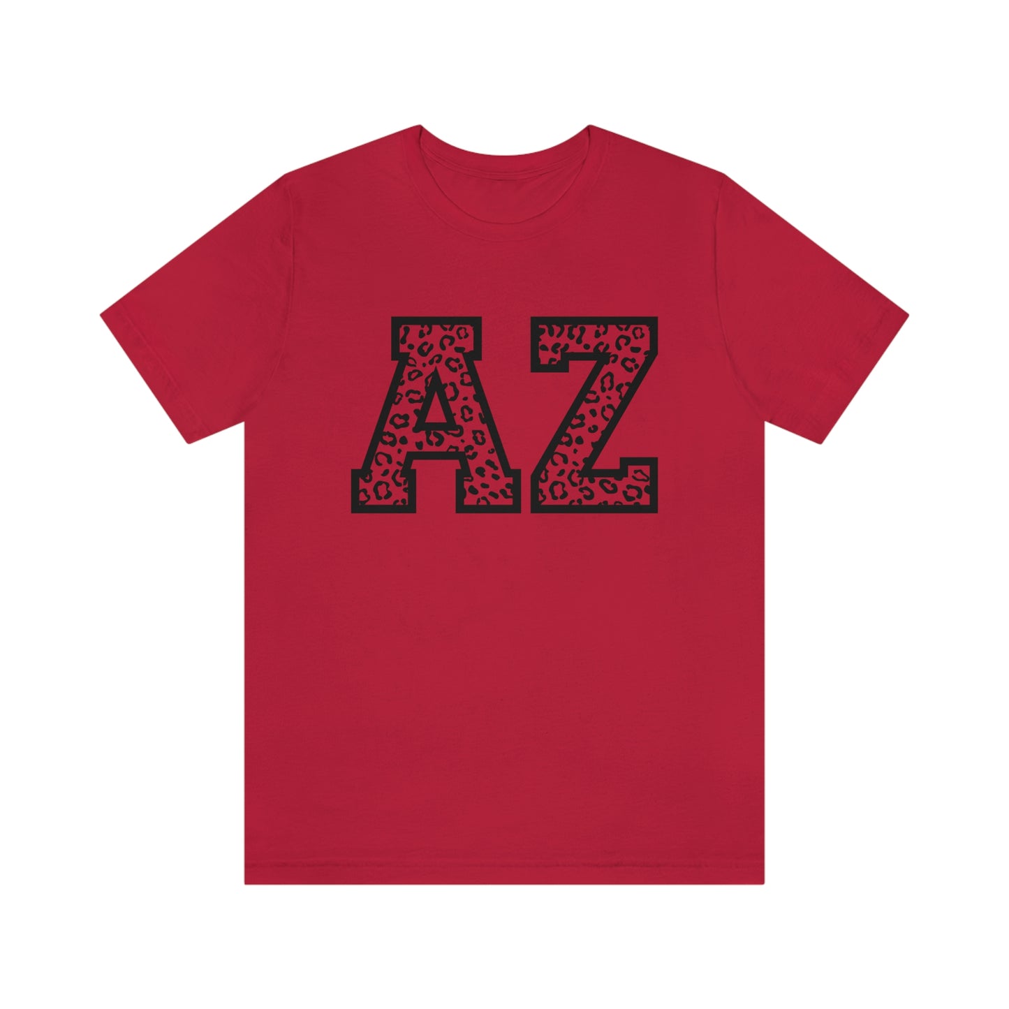 Arizona AZ Leopard Print Unisex Jersey Short Sleeve Tee Tshirt T-shirt