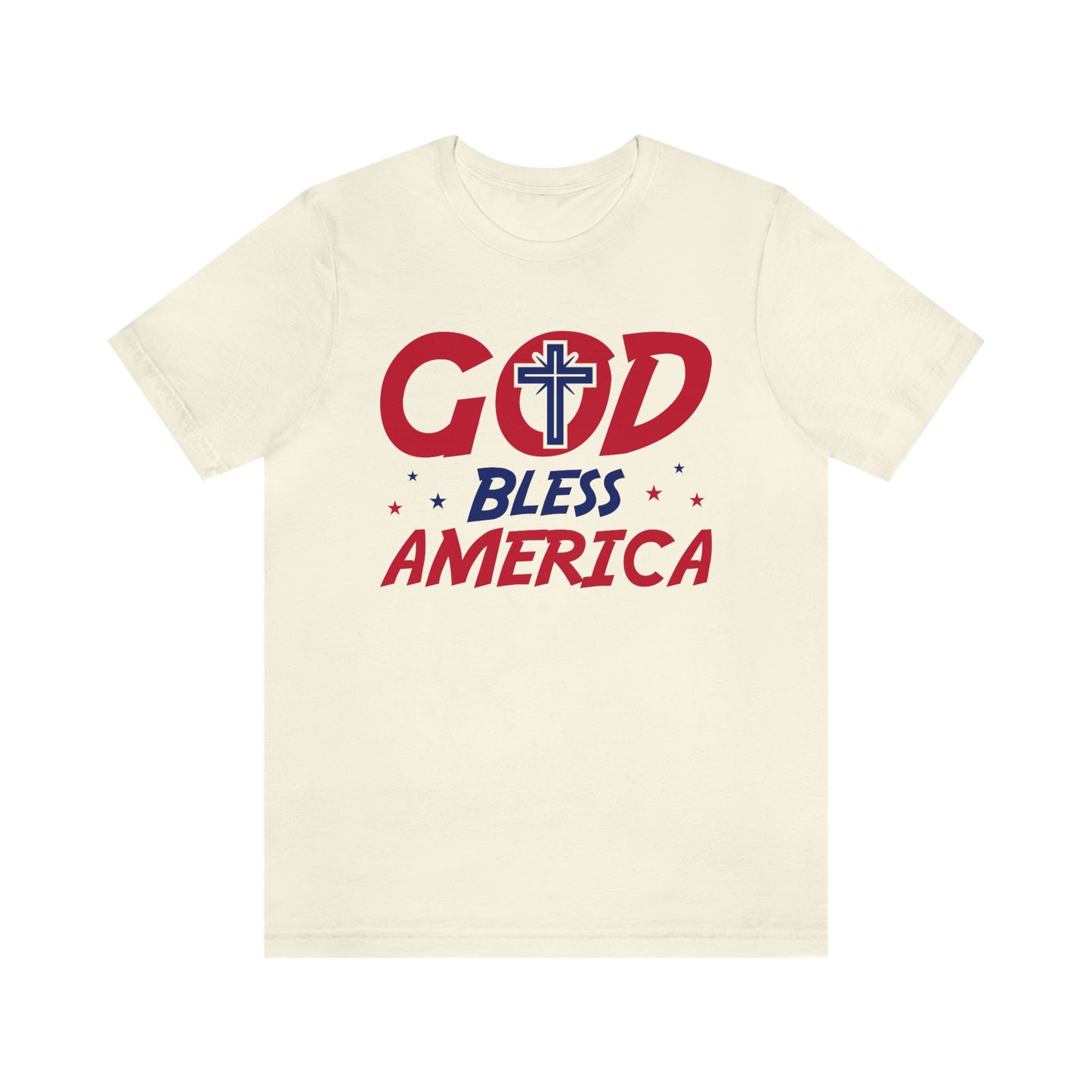 God Bless America Unisex Jersey Short Sleeve Tee