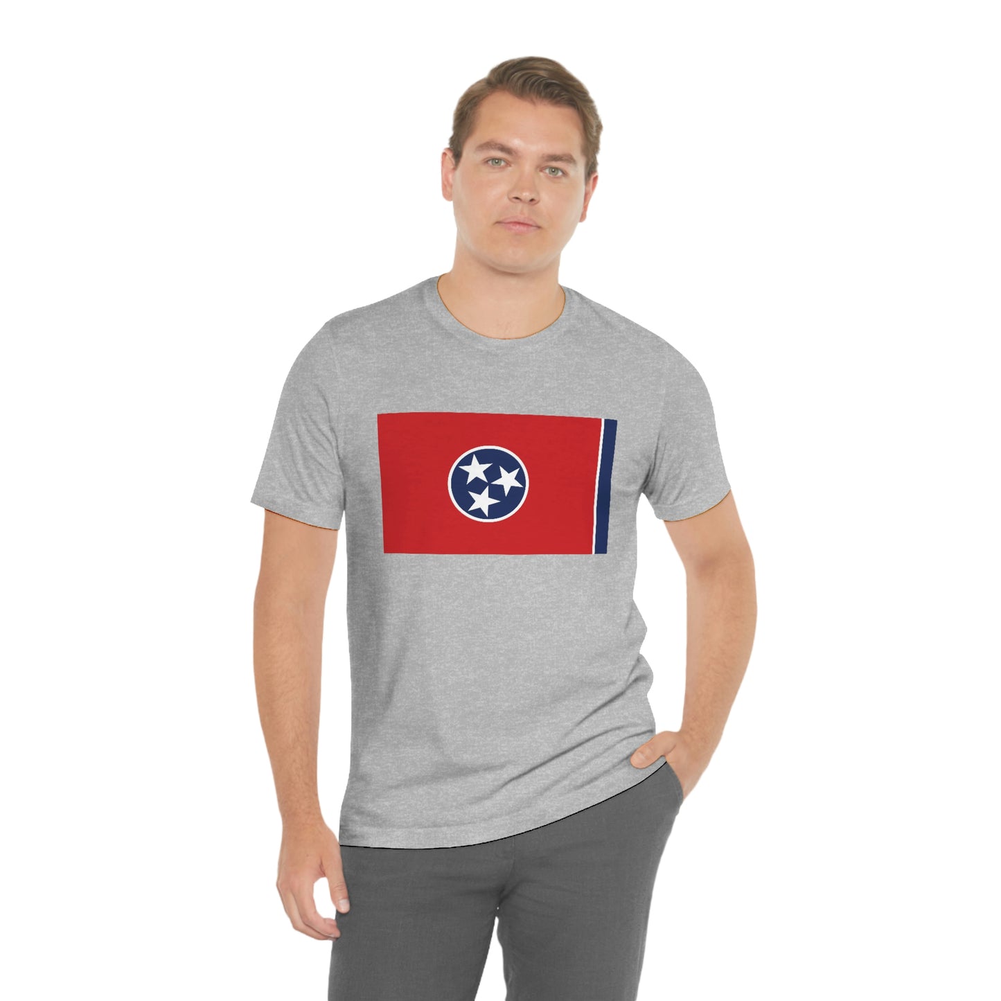 Tennessee Flag Unisex Jersey Short Sleeve Tee Tshirt T-shirt